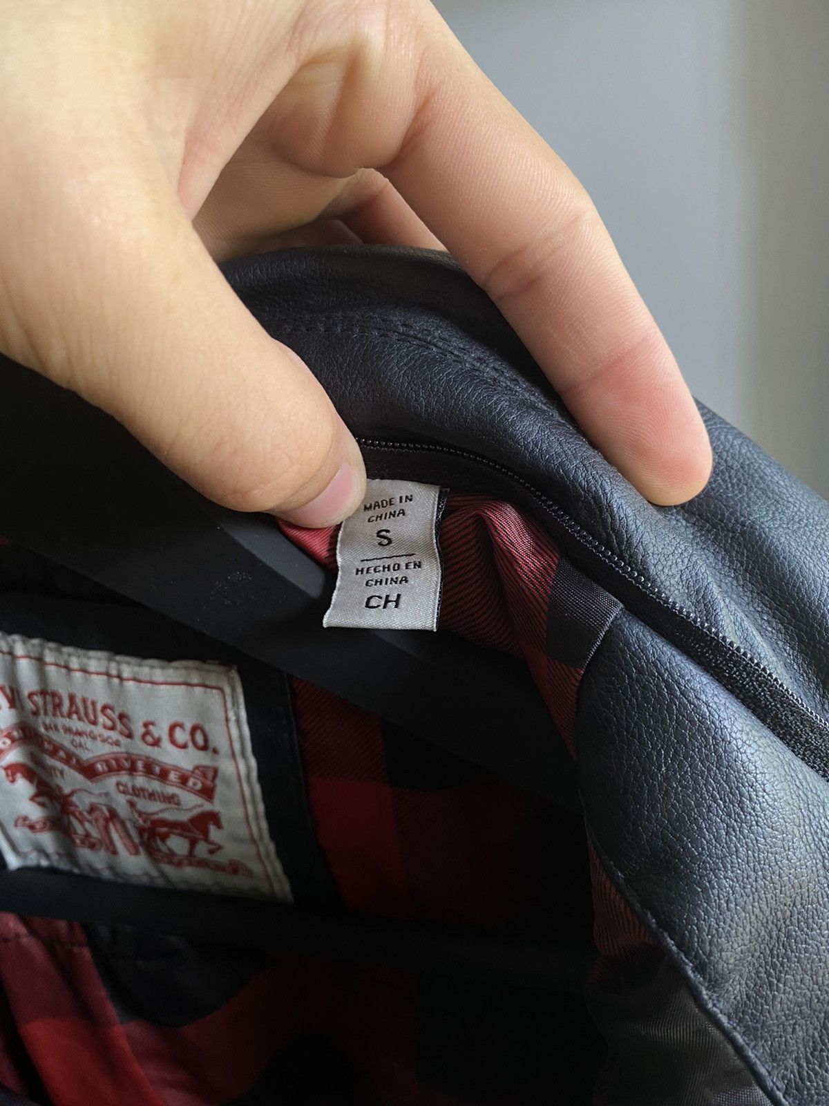Levi's × Levi's Vintage Clothing × Vintage Vintage Levi’s Truck Driver Jacket Faux Leather Men’s Black Size US S / EU 44-46 / 1 - 13 Thumbnail