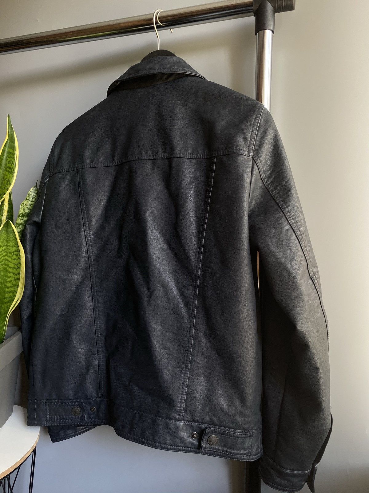 Levi's × Levi's Vintage Clothing × Vintage Vintage Levi’s Truck Driver Jacket Faux Leather Men’s Black Size US S / EU 44-46 / 1 - 19 Thumbnail
