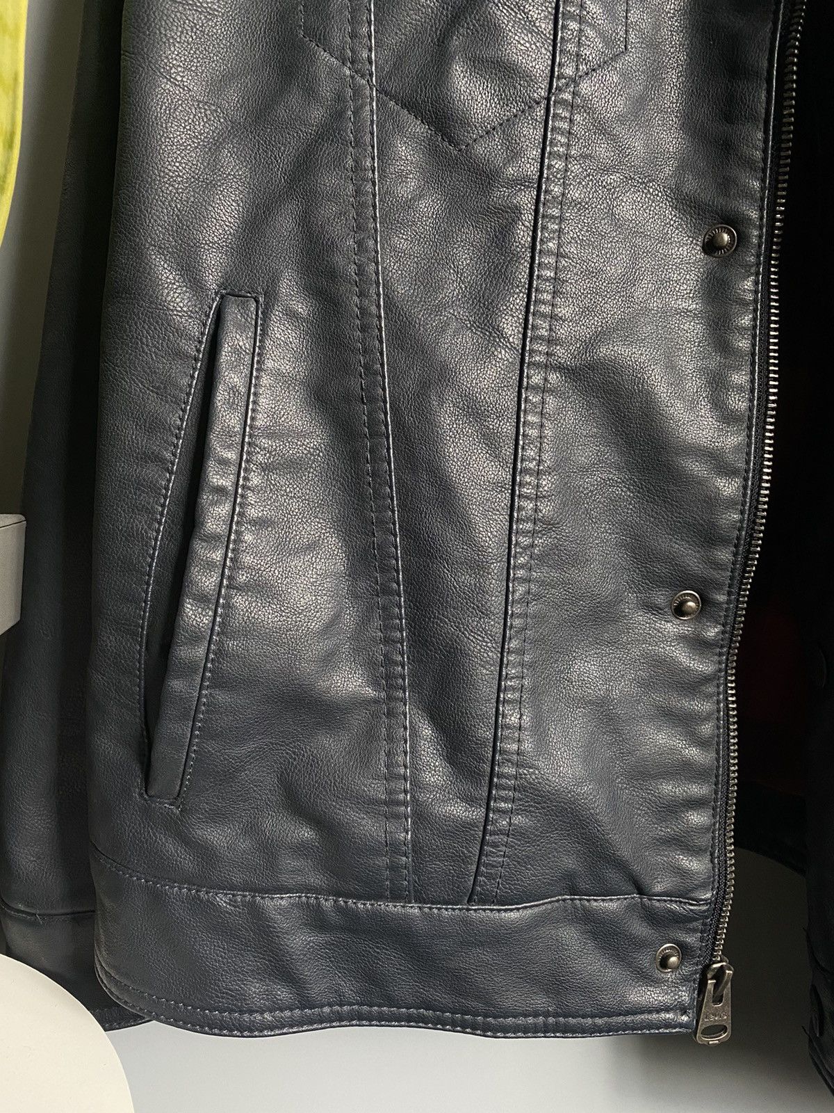 Levi's × Levi's Vintage Clothing × Vintage Vintage Levi’s Truck Driver Jacket Faux Leather Men’s Black Size US S / EU 44-46 / 1 - 5 Thumbnail