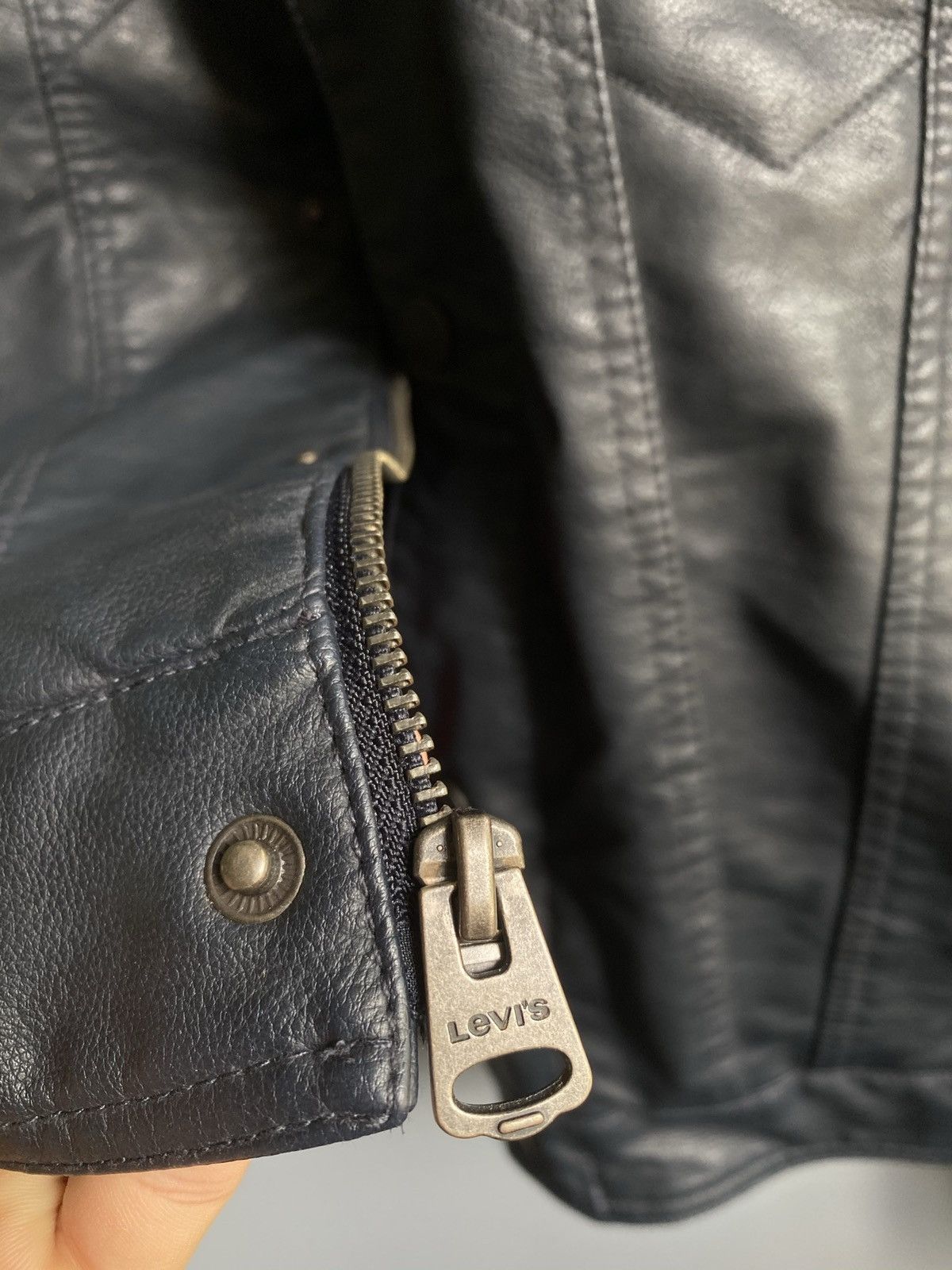 Levi's × Levi's Vintage Clothing × Vintage Vintage Levi’s Truck Driver Jacket Faux Leather Men’s Black Size US S / EU 44-46 / 1 - 8 Thumbnail
