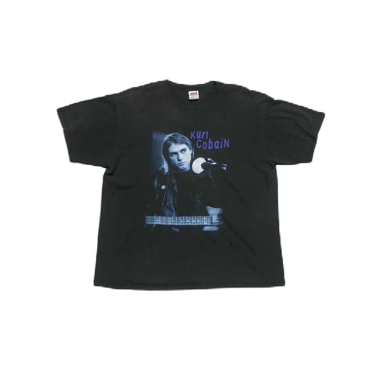 Nirvana Vintage Kurt Cobain Tshirt Size US L / EU 52-54 / 3 - 1 Thumbnail