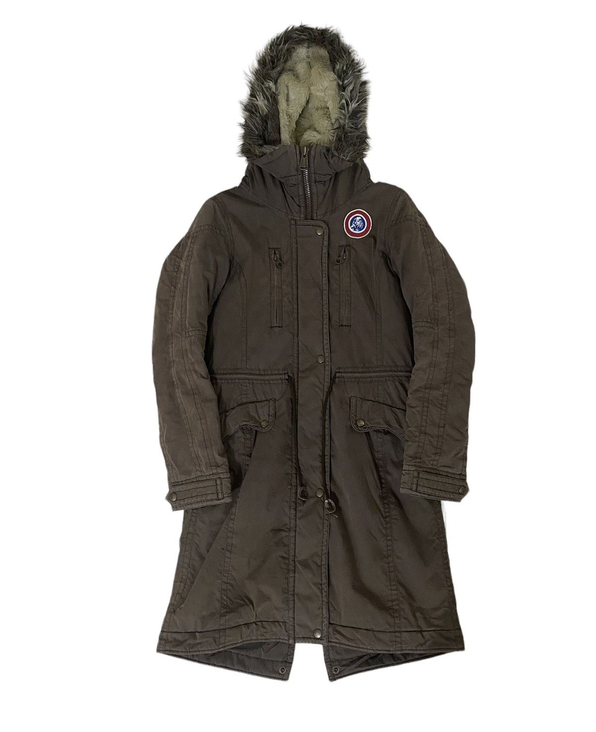 Hysteric Glamour Hysteric Glamour Fishtail Down Jacket With Fur Hoodies Rare Size US S / EU 44-46 / 1 - 1 Thumbnail