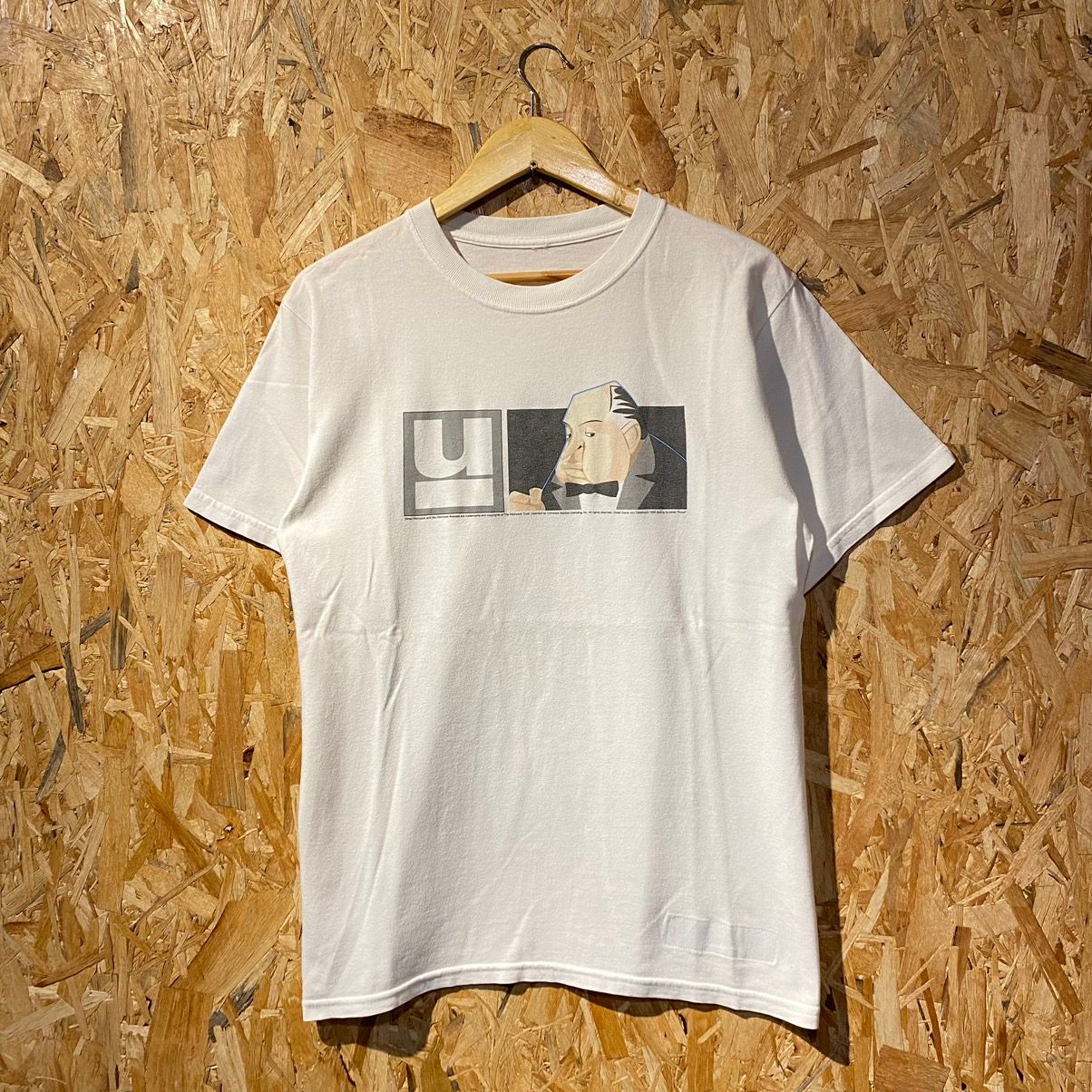 Pre-owned Jun Takahashi X Undercover Ss99 Alfred Hitchcock Tee In White