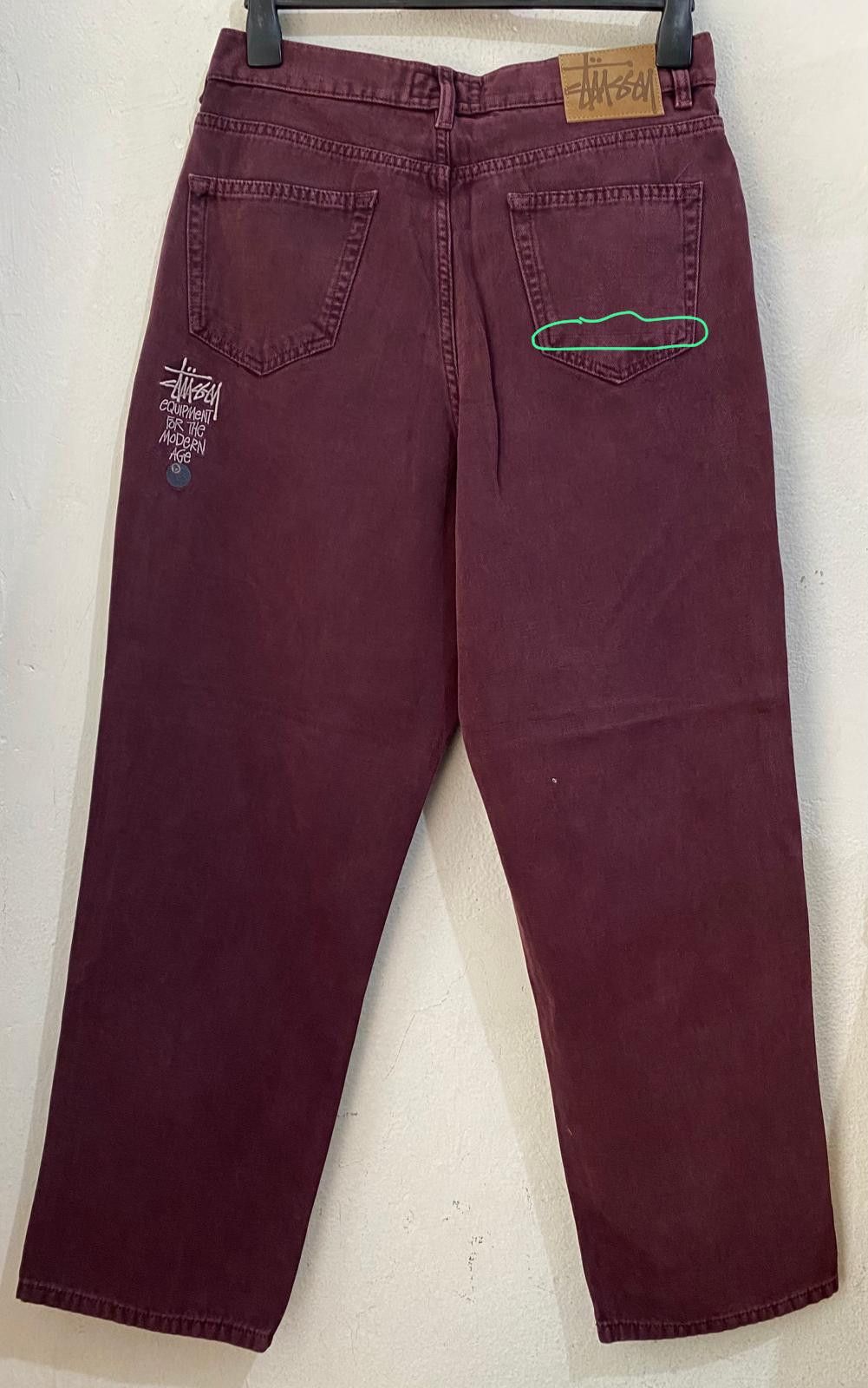 Stussy Stussy 8 ball washed canvas jeans Size US 30 / EU 46 - 8 Thumbnail