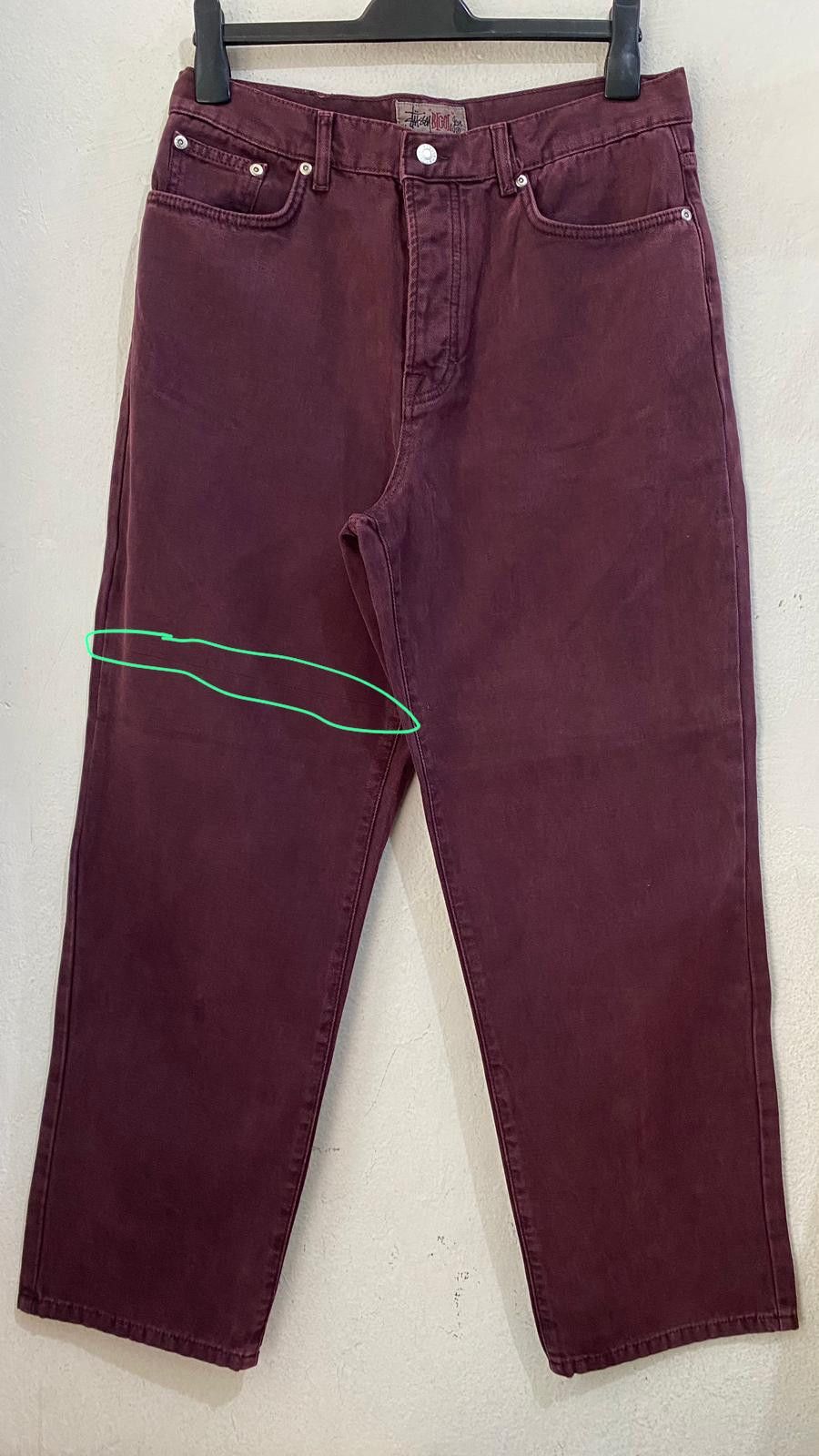 Stussy Stussy 8 ball washed canvas jeans Size US 30 / EU 46 - 10 Thumbnail
