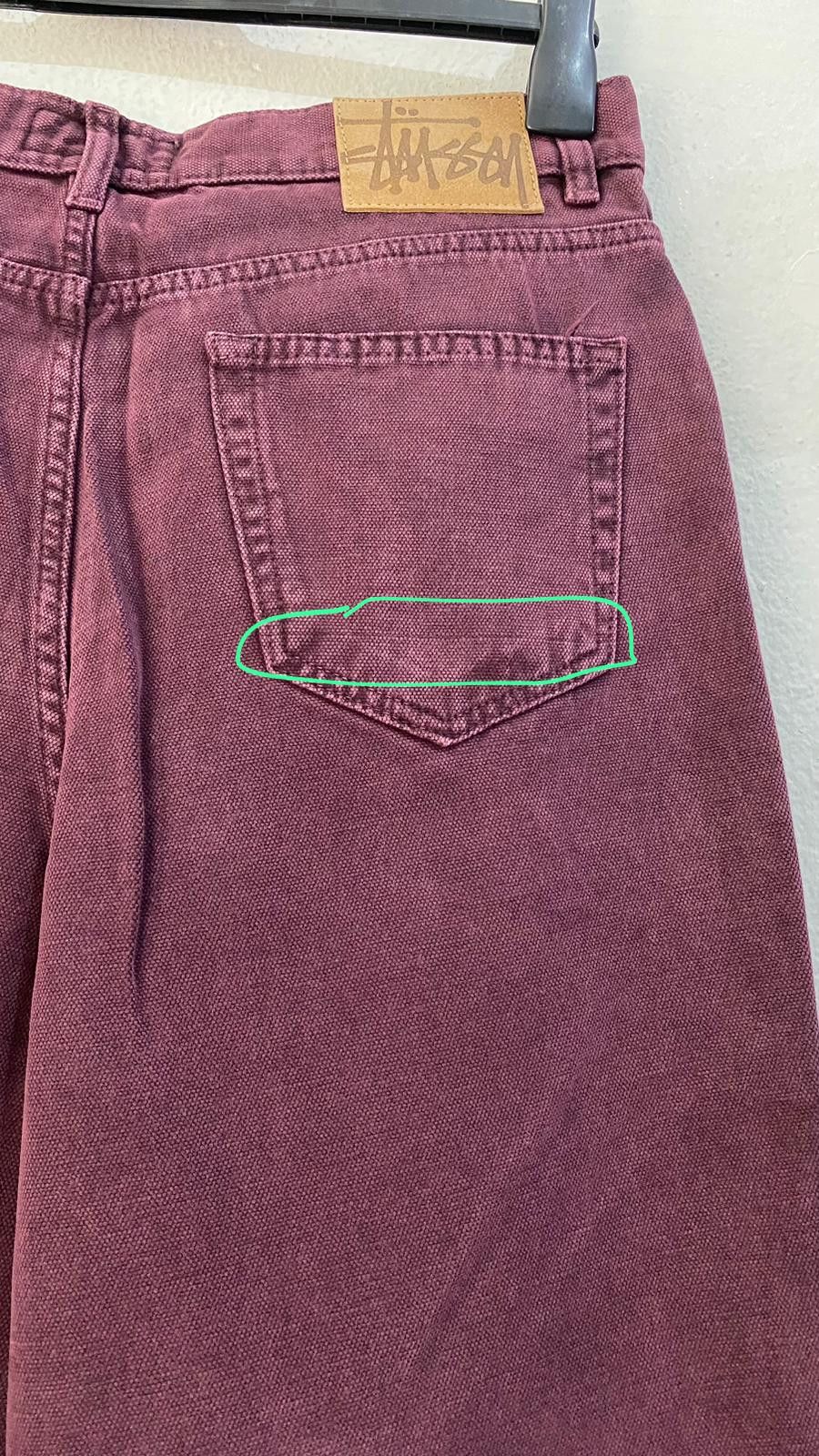 Stussy Stussy 8 ball washed canvas jeans Size US 30 / EU 46 - 6 Thumbnail