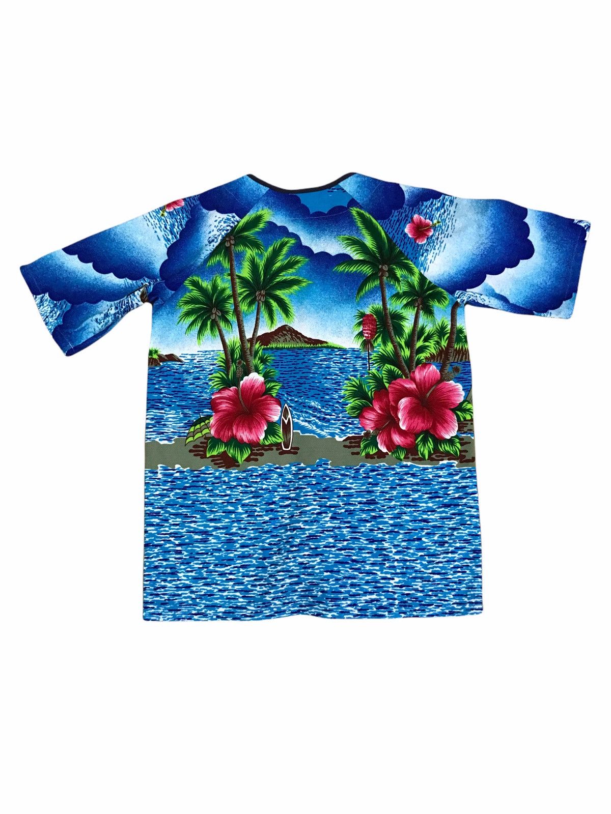 Vintage Vintage Hawaiian Baseball Shirt Size US M / EU 48-50 / 2 - 2 Thumbnail