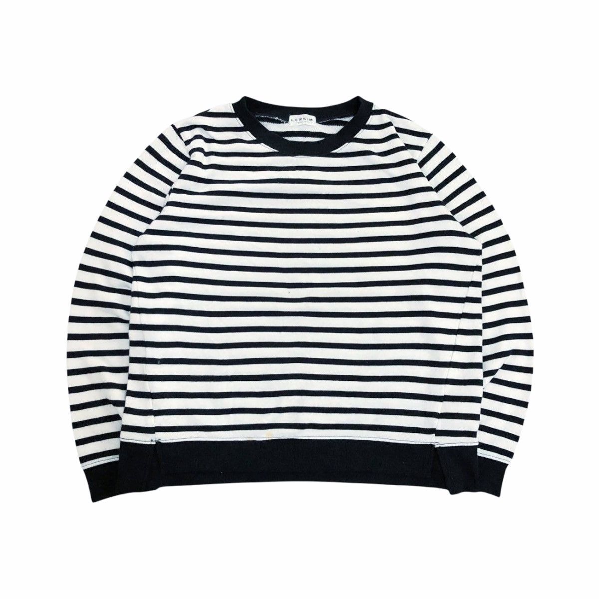 Japanese Brand Japanese Brand Lepsim Stripes Grunge Kurt Cobain Style LS Size US S / EU 44-46 / 1 - 1 Thumbnail