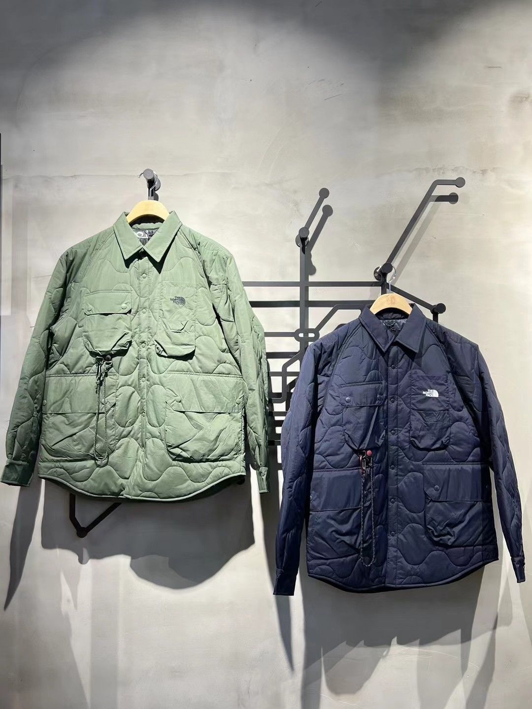 Kazuki Kuraishi × The North Face Urban Exploration KAZUKI Quilt Padded Cardigan Navy Size US M / EU 48-50 / 2 - 7 Thumbnail