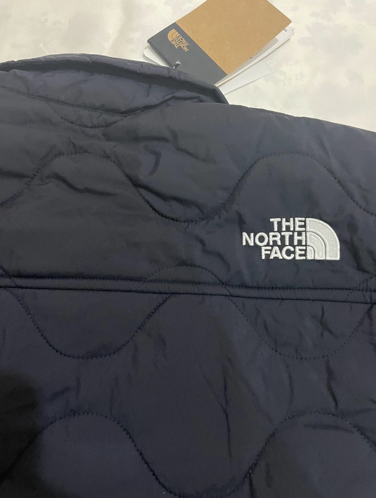 Kazuki Kuraishi × The North Face Urban Exploration KAZUKI Quilt Padded Cardigan Navy Size US M / EU 48-50 / 2 - 11 Thumbnail