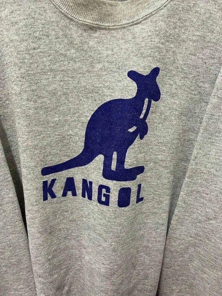 Kangol × Vintage Vintage 90s Kangol Big Logo Sweatshirt Size US L / EU 52-54 / 3 - 2 Thumbnail