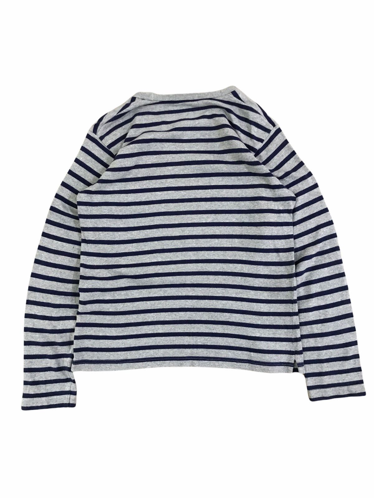 Uniqlo Uniqlo Stripes Grunge LS Shirt Kurt Cobain Style Size US S / EU 44-46 / 1 - 2 Thumbnail