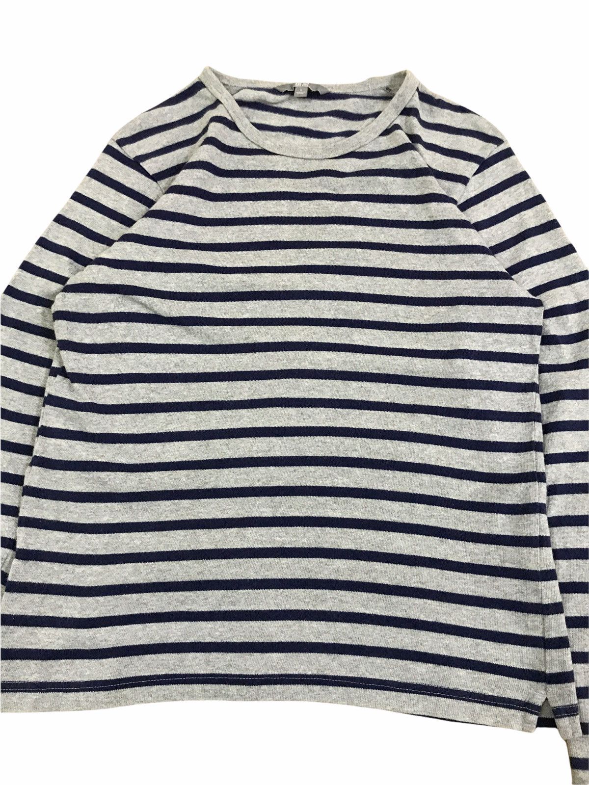 Uniqlo Uniqlo Stripes Grunge LS Shirt Kurt Cobain Style Size US S / EU 44-46 / 1 - 3 Thumbnail