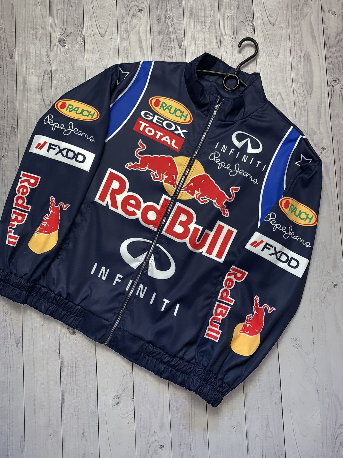 Red Bull Infinity racing jacket logo rare