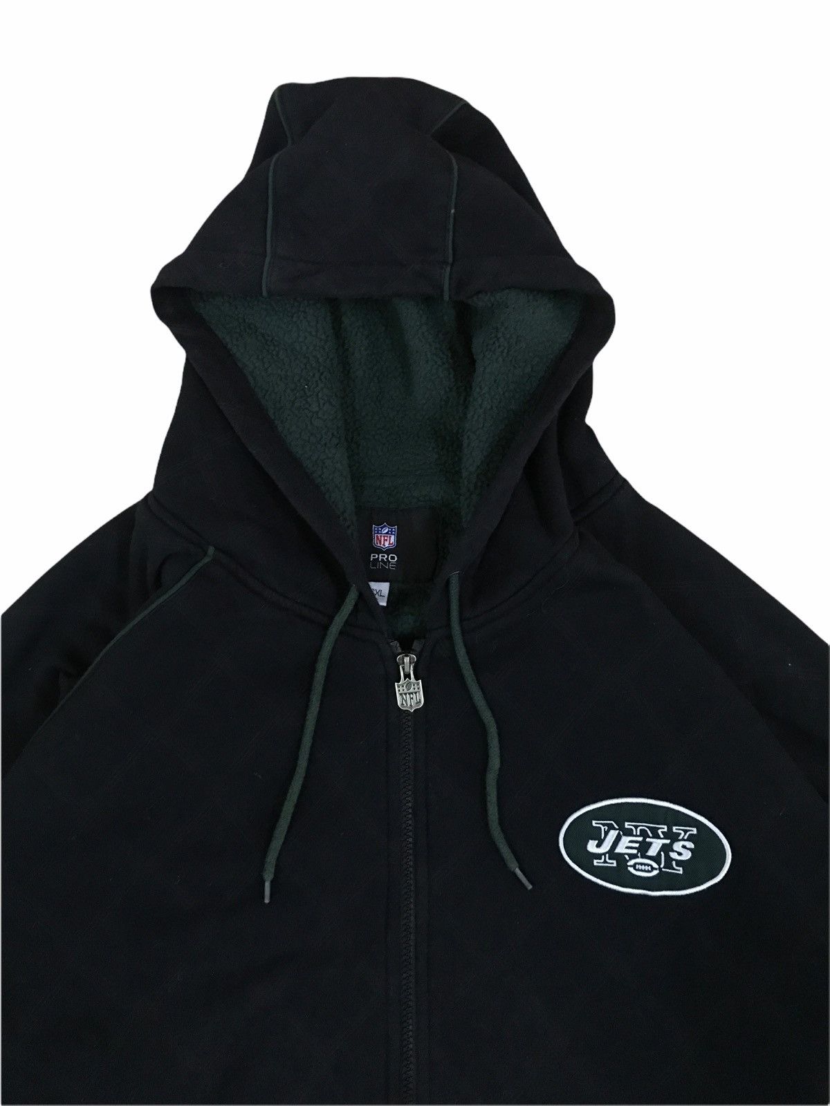 NFL × Vintage Vintage Oversized Jets NY NFL Pro Line Hoodie Sweatshirt Size US XXL / EU 58 / 5 - 6 Thumbnail
