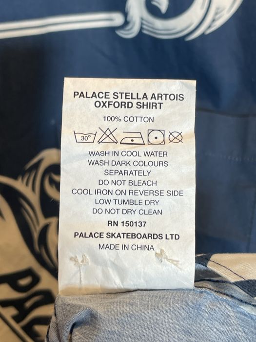 Palace Palace Stella Artois Oxford Shirt | Grailed