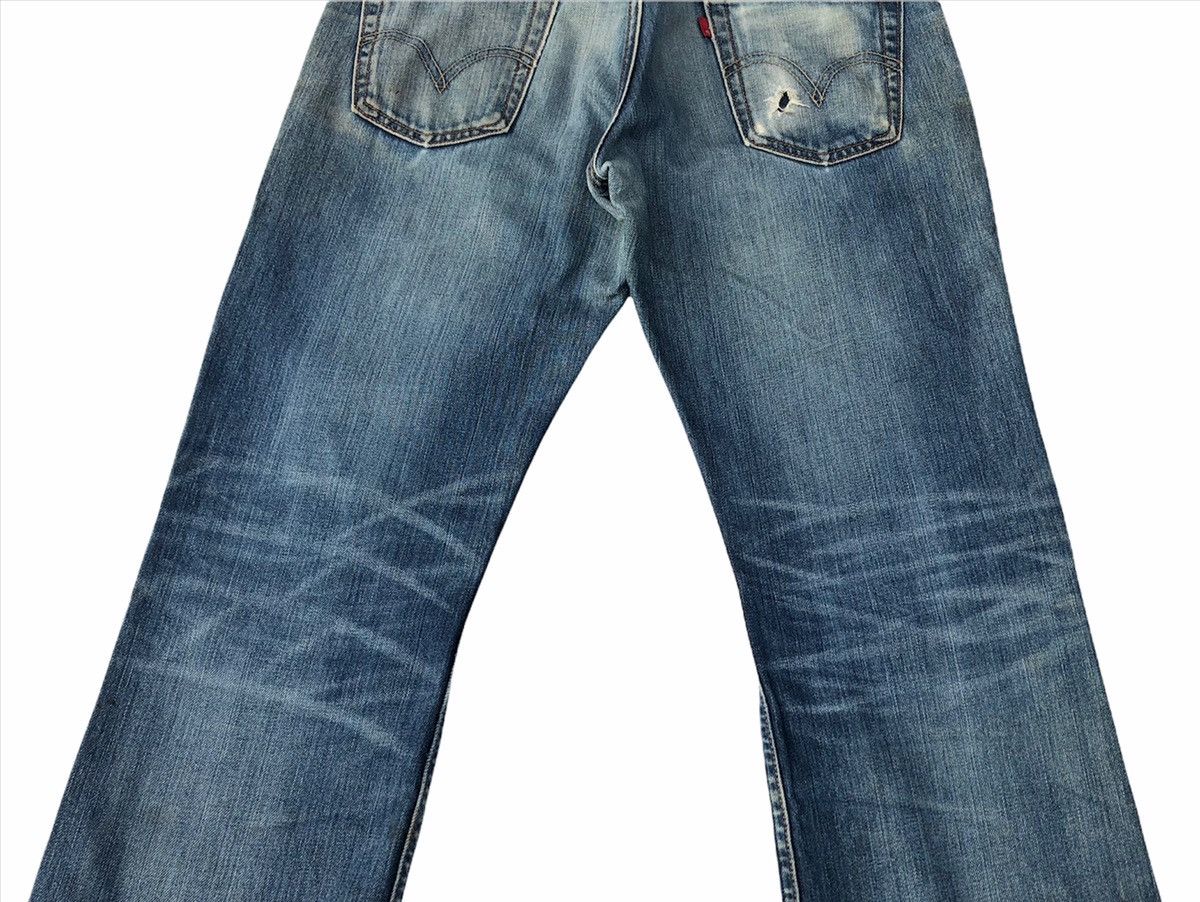 Levi's Vintage Levi’s Distressed Bootcut/Flare Classic Jeans Size US 30 / EU 46 - 10 Thumbnail