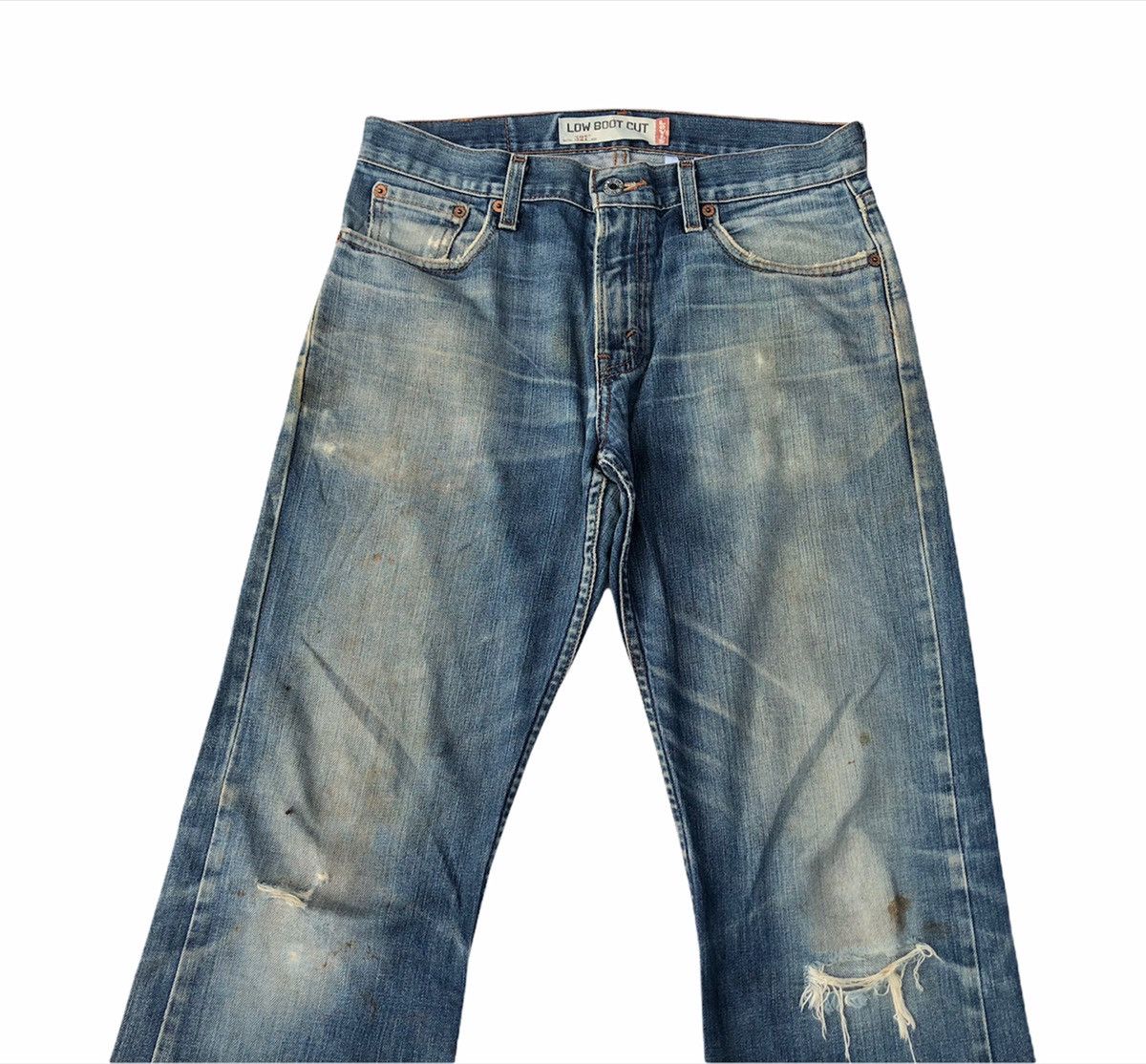 Levi's Vintage Levi’s Distressed Bootcut/Flare Classic Jeans Size US 30 / EU 46 - 3 Thumbnail