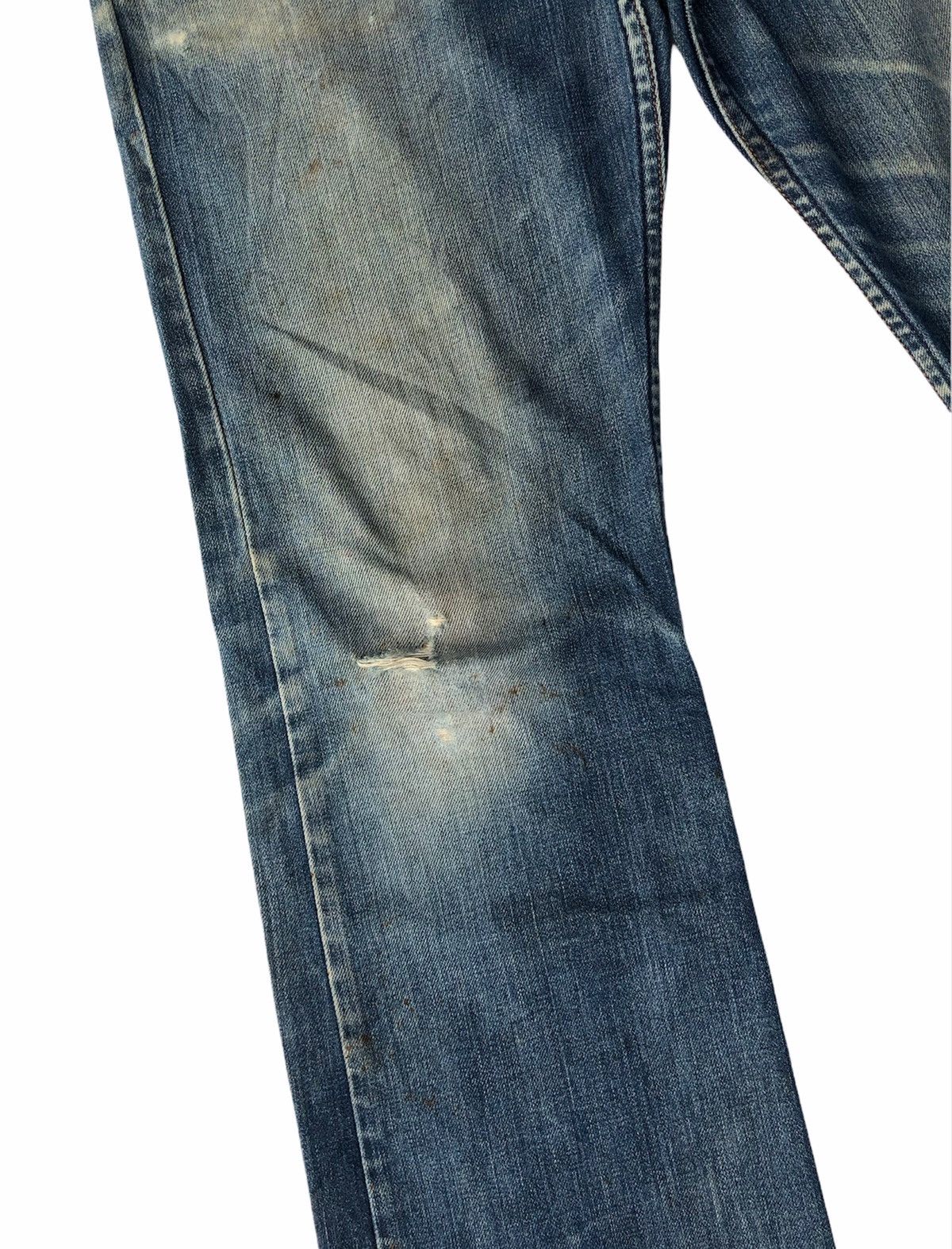 Levi's Vintage Levi’s Distressed Bootcut/Flare Classic Jeans Size US 30 / EU 46 - 6 Thumbnail