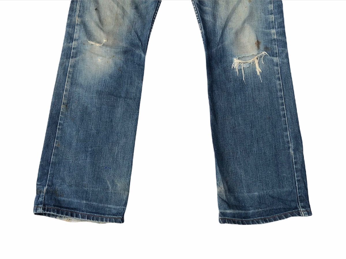 Levi's Vintage Levi’s Distressed Bootcut/Flare Classic Jeans Size US 30 / EU 46 - 4 Thumbnail