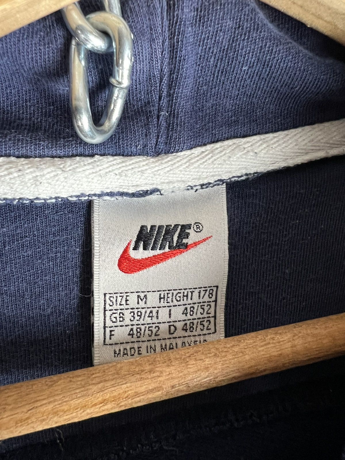 Nike Vintage Nike 90s hoodie Size US M / EU 48-50 / 2 - 3 Thumbnail
