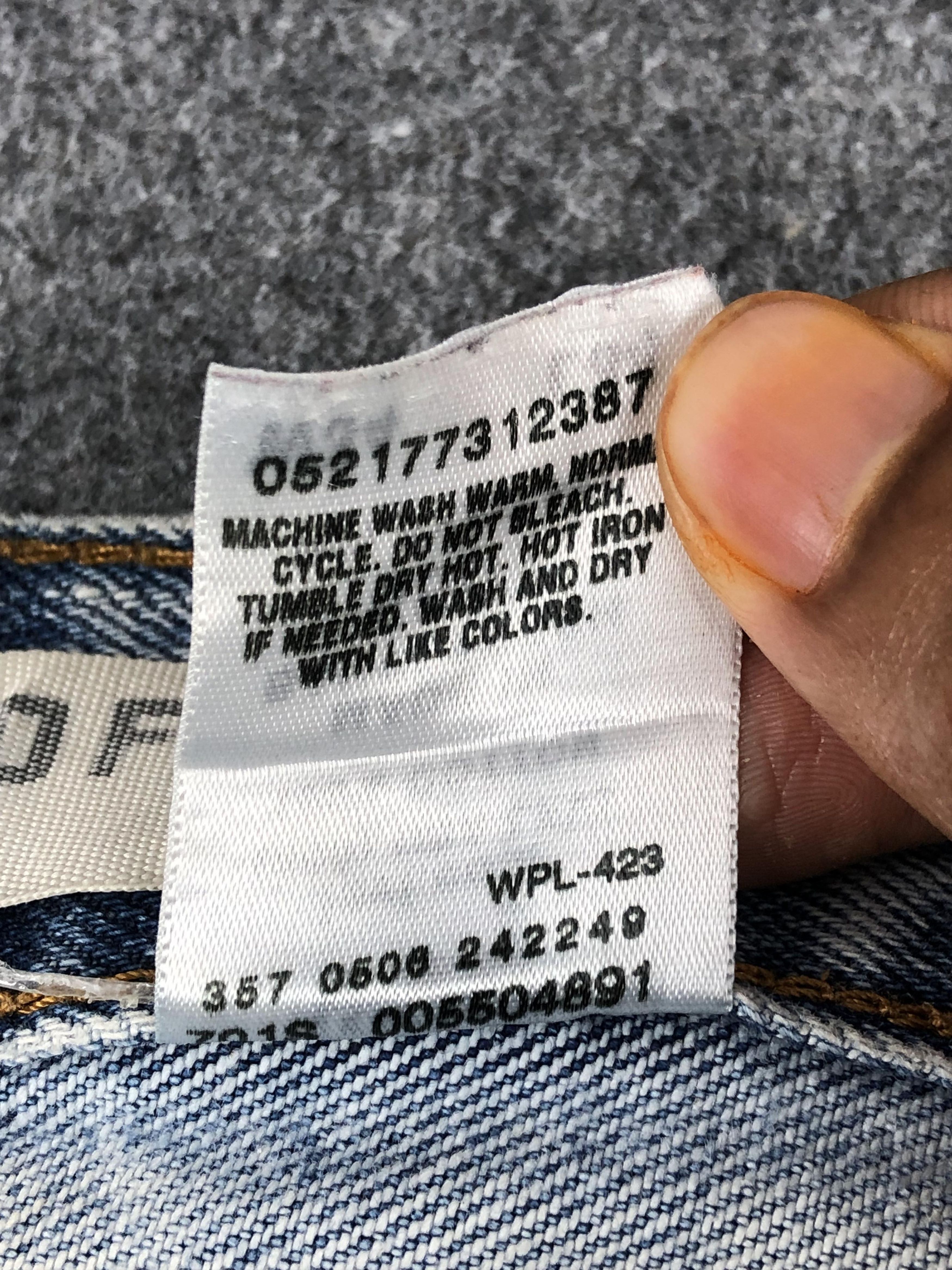 Levi's × Vintage Vintage Levis 550 Light Wash Jeans DP2287 Size US 36 / EU 52 - 7 Thumbnail