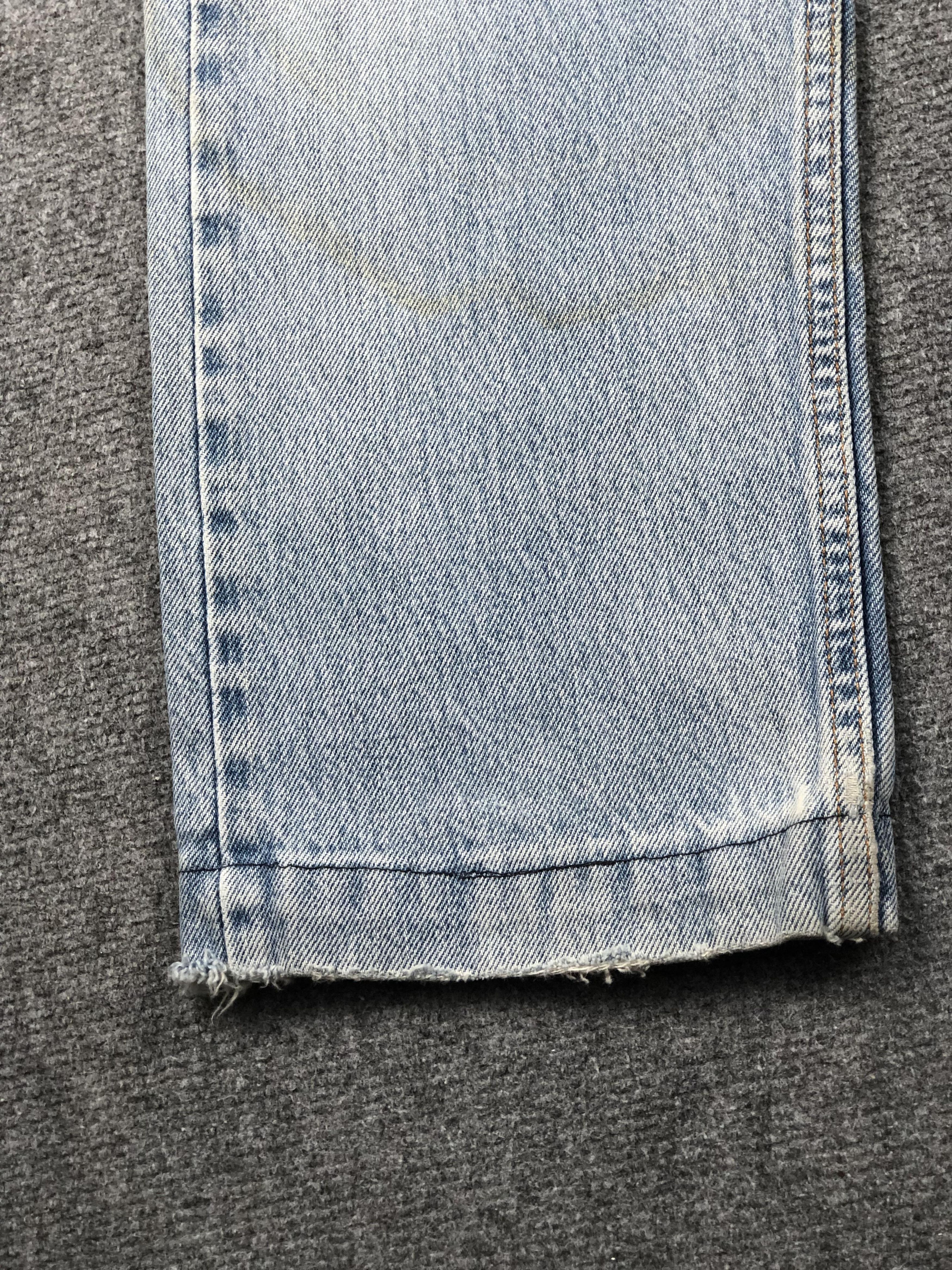 Levi's Vintage 90s Levis 505 Light Wash Jeans DP2285 Size US 33 - 14 Thumbnail