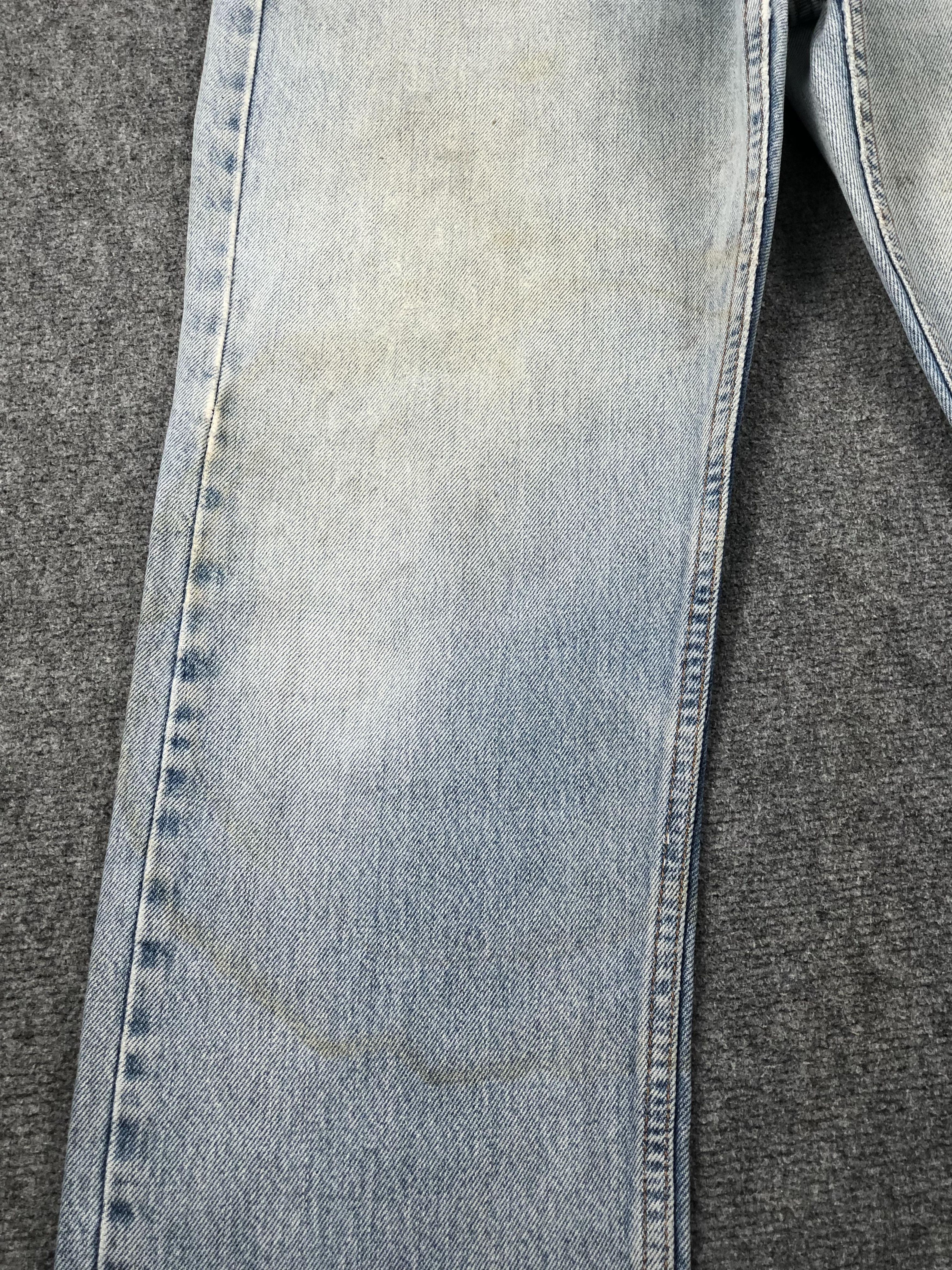 Levi's Vintage 90s Levis 505 Light Wash Jeans DP2285 Size US 33 - 11 Thumbnail