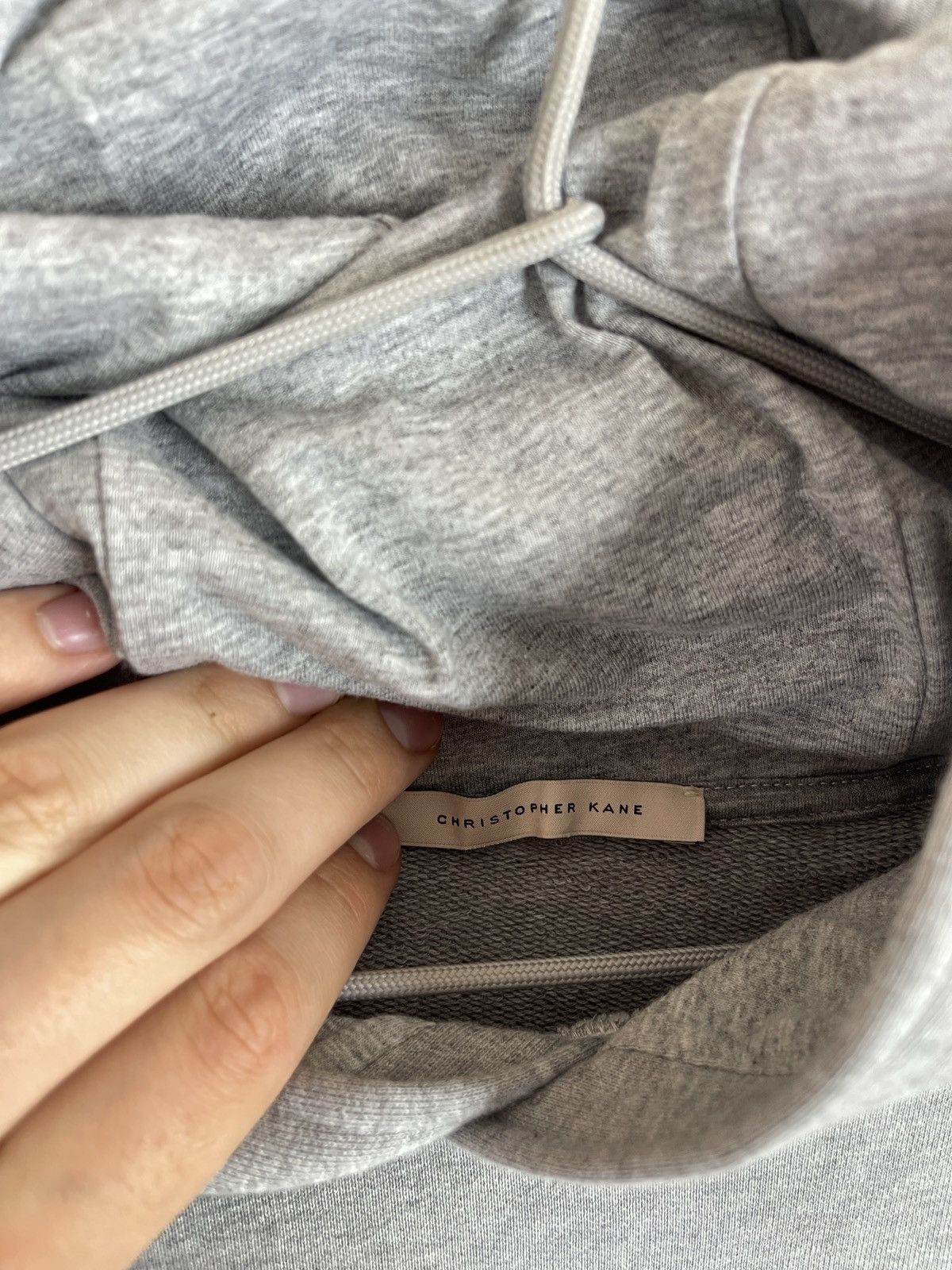 Christopher Kane Christopher Kane grey art painted printed hoodie sweatshirt Size M / US 6-8 / IT 42-44 - 10 Thumbnail