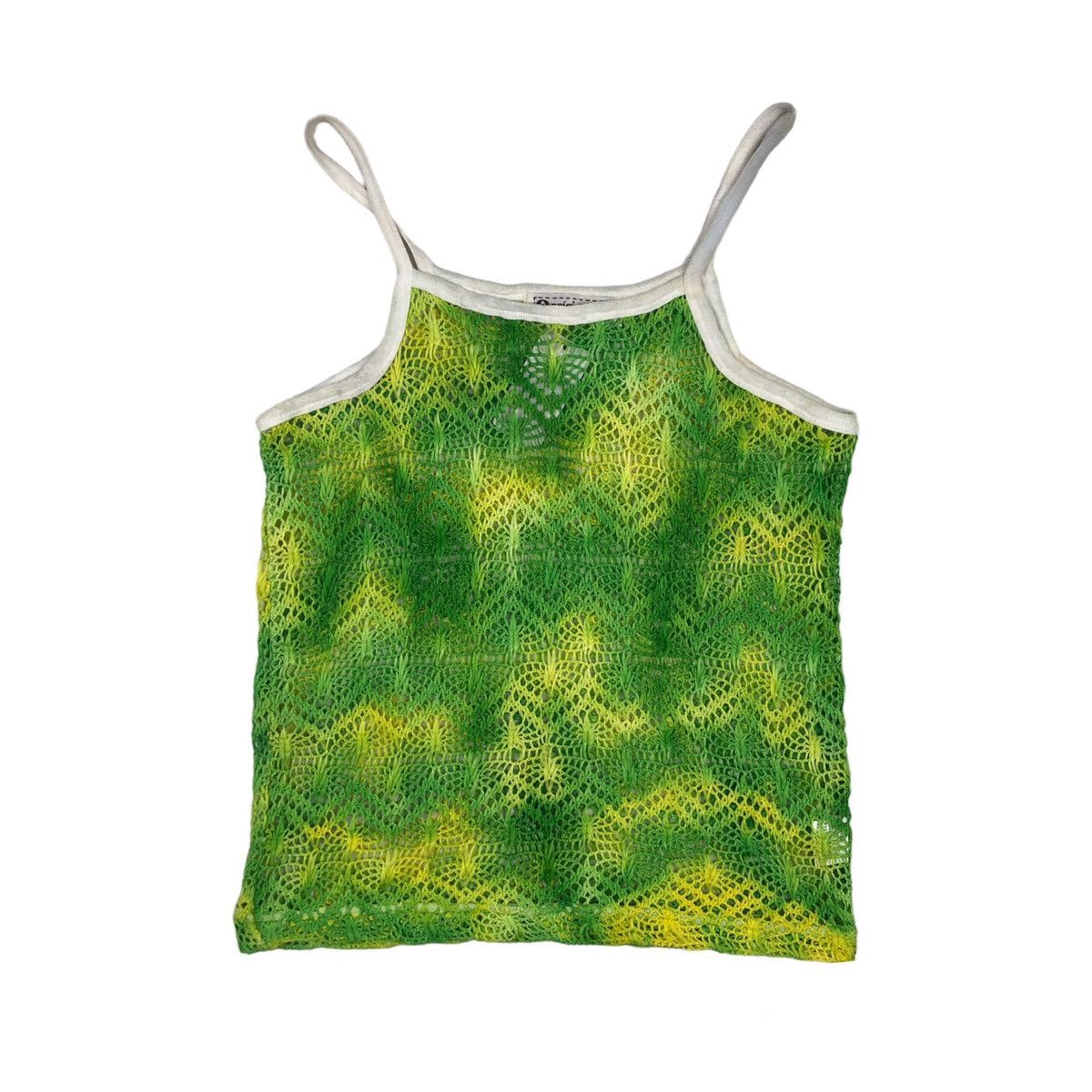 Y2K green tank top