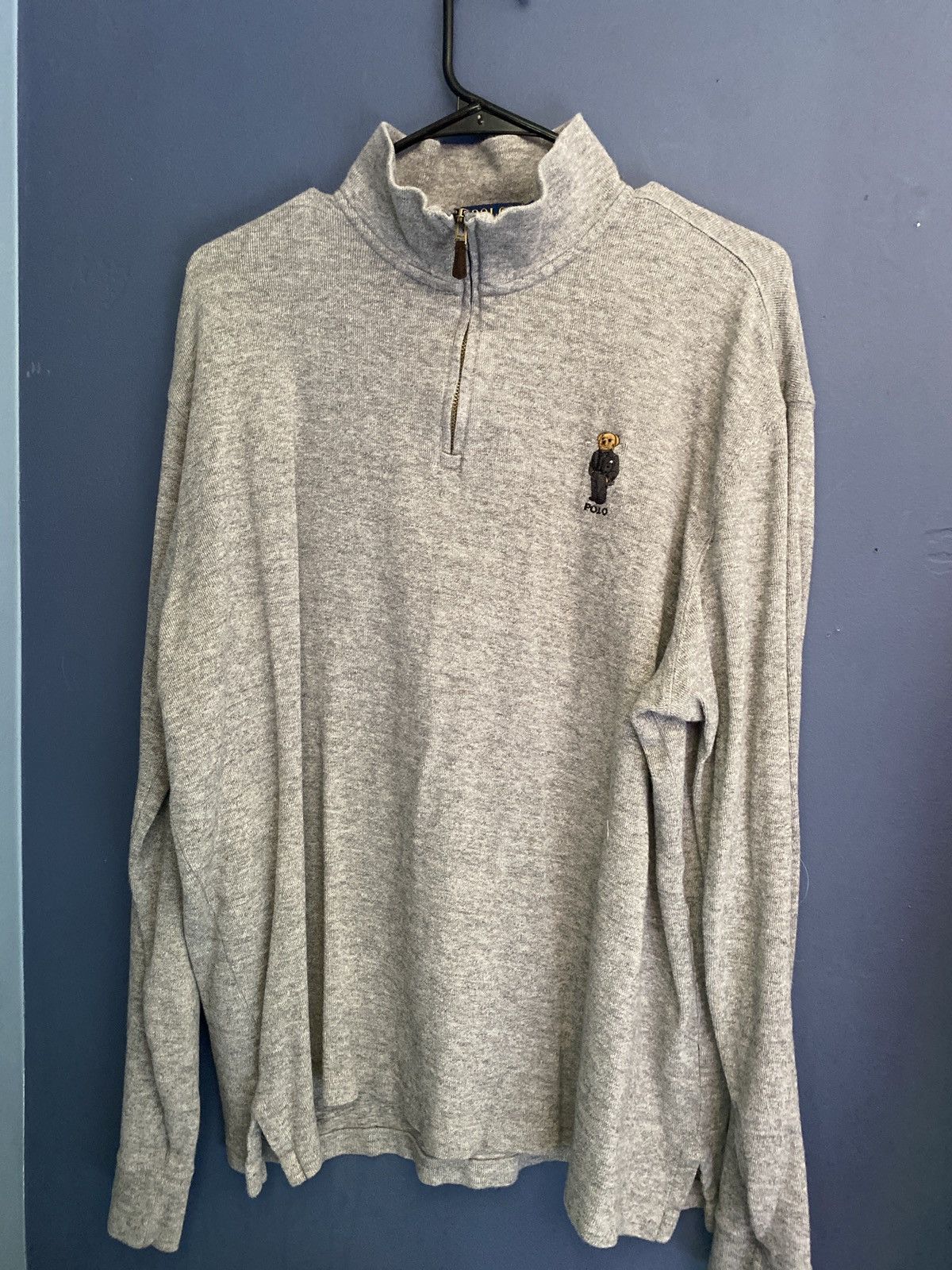 Polo Bear Quarter Zip-Up