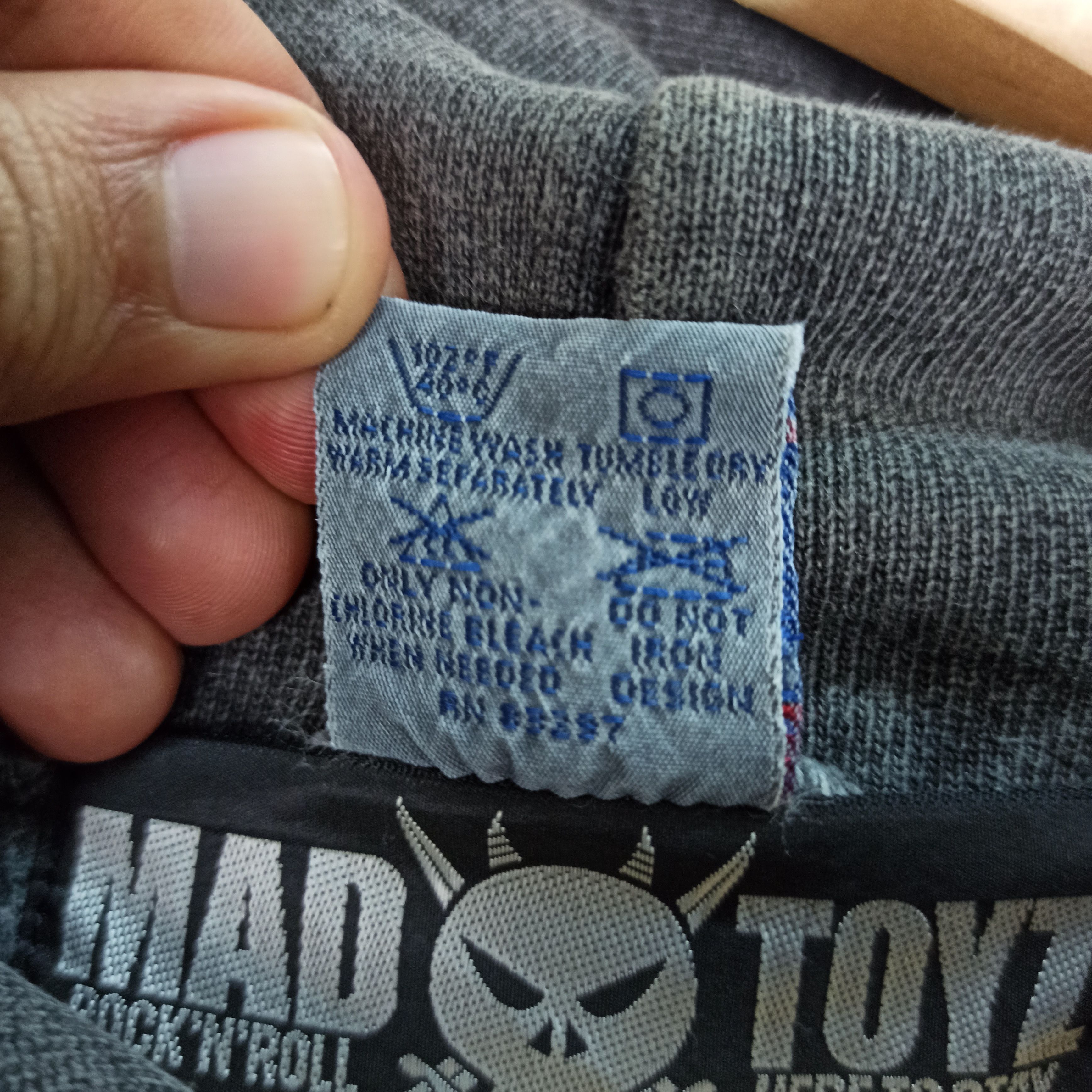 Vintage 🔥STEALS🔥 Distressed MAD TOYZ ROCK'N'ROCK JAPANESE HOODIE Size US M / EU 48-50 / 2 - 12 Thumbnail