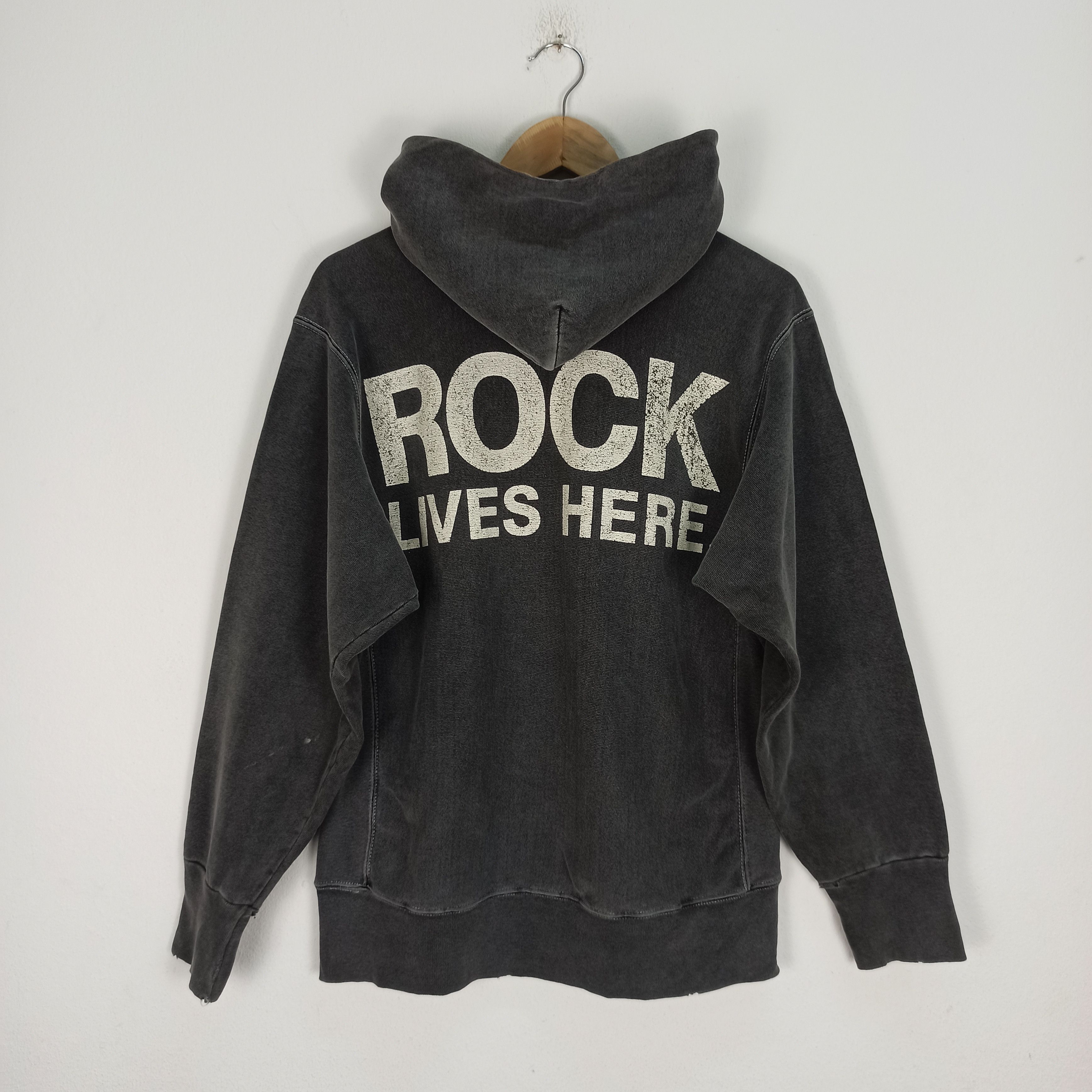 Vintage 🔥STEALS🔥 Distressed MAD TOYZ ROCK'N'ROCK JAPANESE HOODIE Size US M / EU 48-50 / 2 - 5 Thumbnail