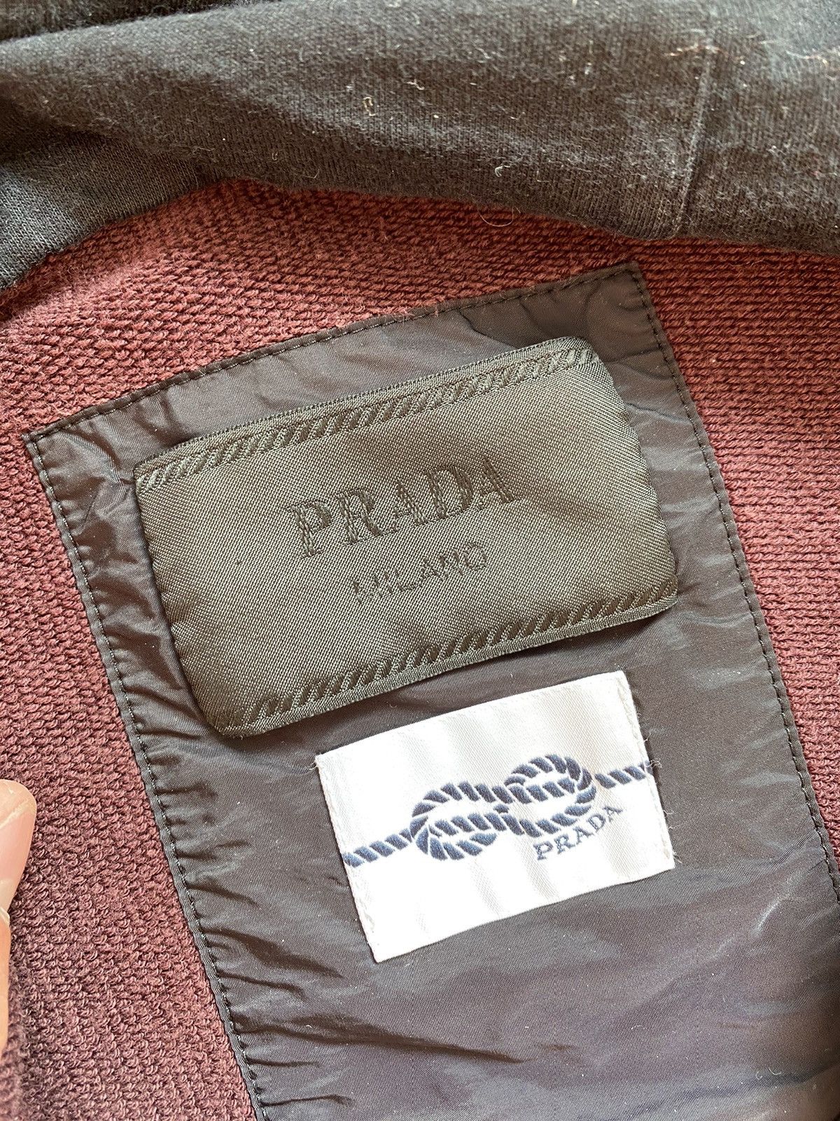 Prada × Vintage Hoody Prada Vintage Size US M / EU 48-50 / 2 - 15 Thumbnail