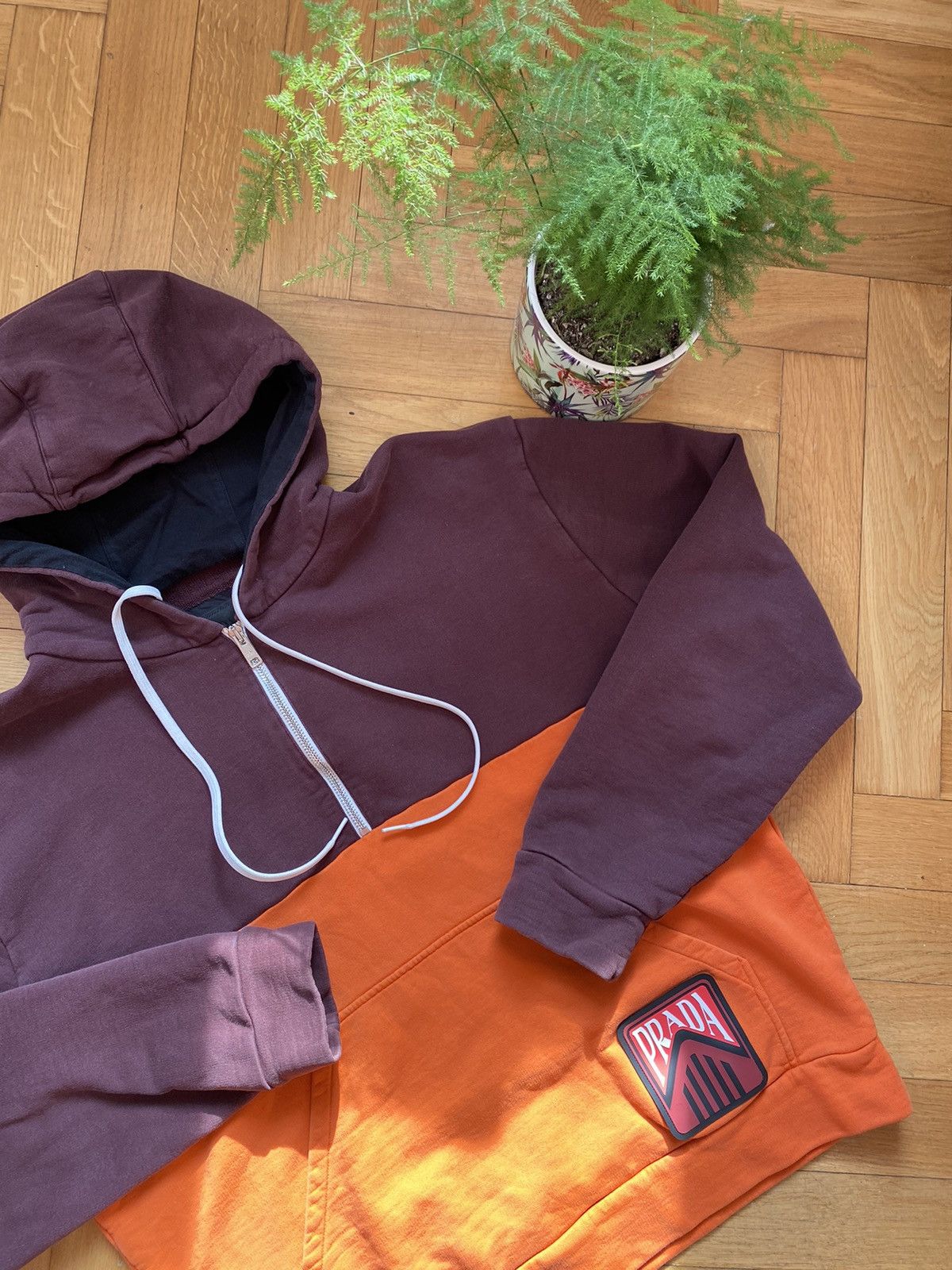 Prada × Vintage Hoody Prada Vintage Size US M / EU 48-50 / 2 - 5 Thumbnail