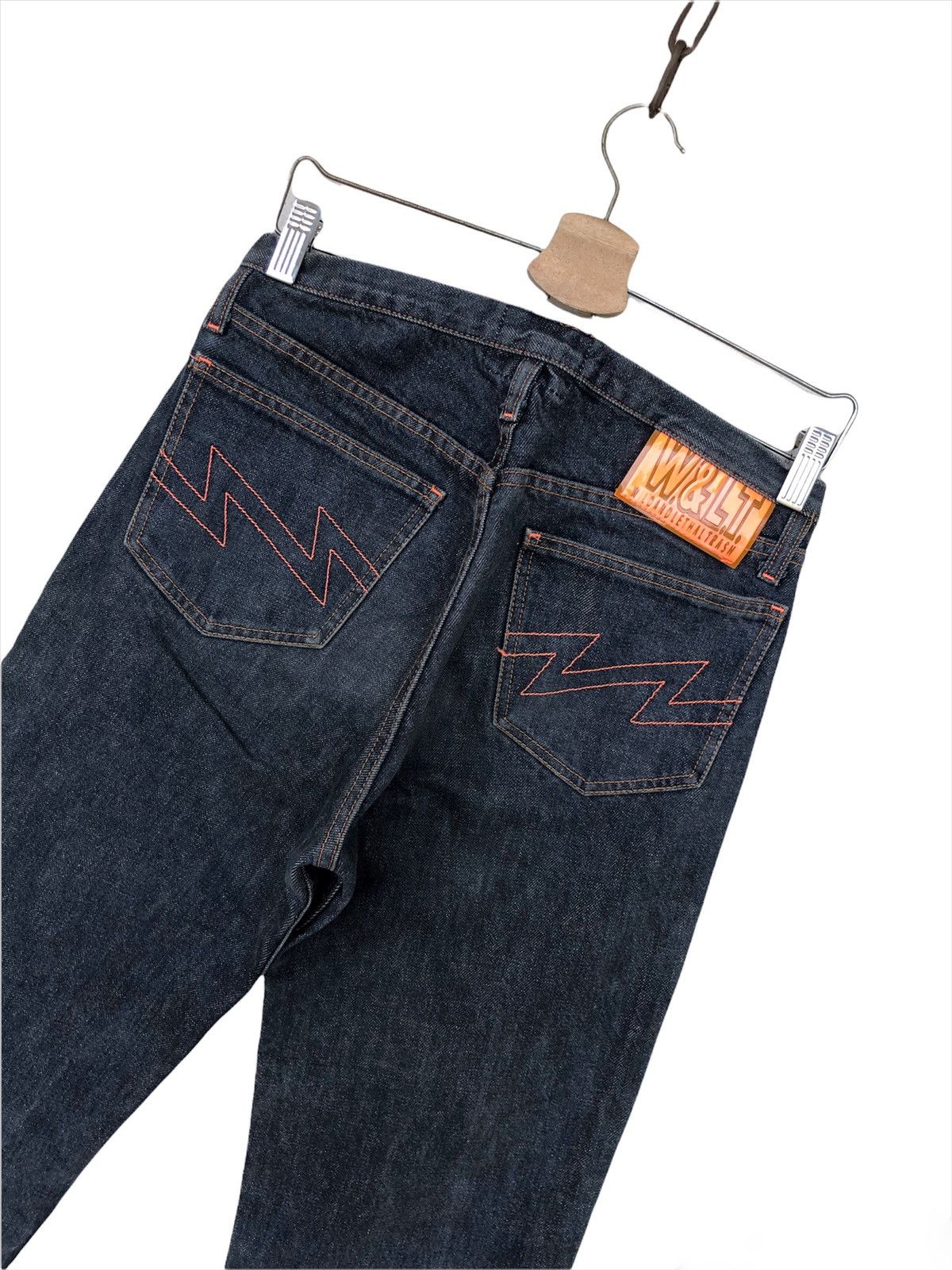 Walter Van Beirendonck GRAIL🔥Iconic Walter Van Beirendonck Lightning Flare Denim Size US 28 / EU 44 - 6 Thumbnail