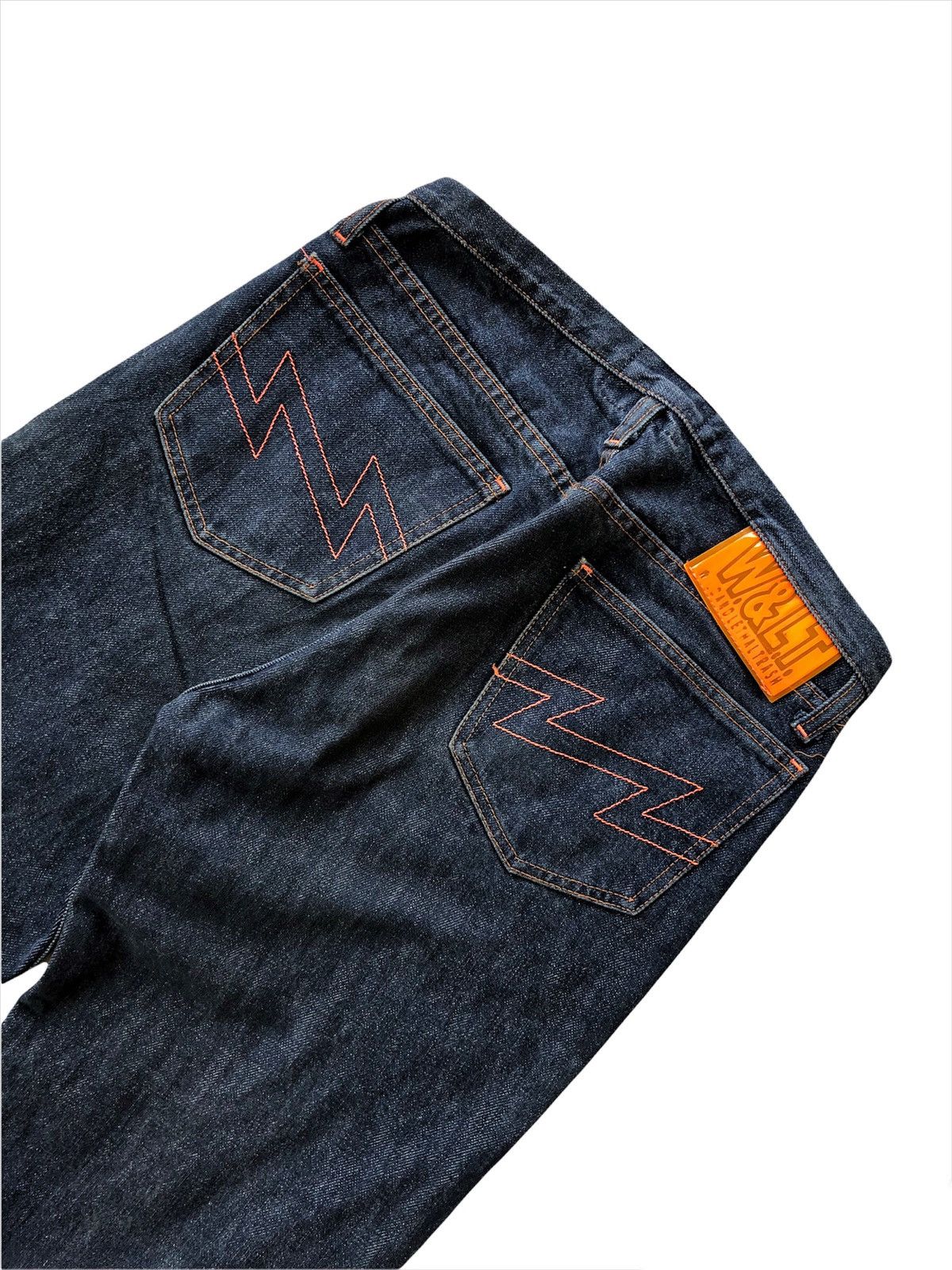Walter Van Beirendonck GRAIL🔥Iconic Walter Van Beirendonck Lightning Flare Denim Size US 28 / EU 44 - 1 Thumbnail