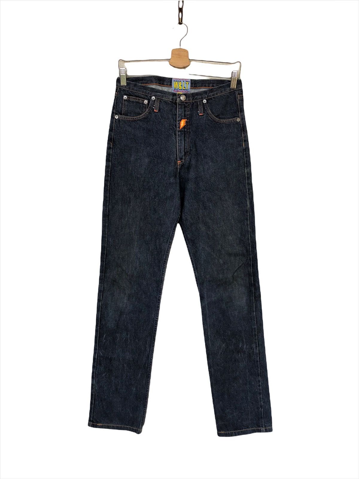 Walter Van Beirendonck GRAIL🔥Iconic Walter Van Beirendonck Lightning Flare Denim Size US 28 / EU 44 - 4 Thumbnail