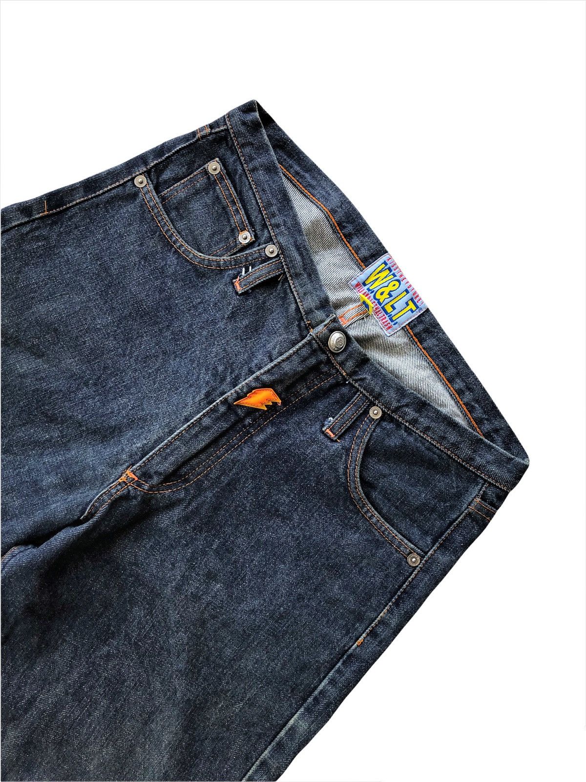 Walter Van Beirendonck GRAIL🔥Iconic Walter Van Beirendonck Lightning Flare Denim Size US 28 / EU 44 - 2 Thumbnail