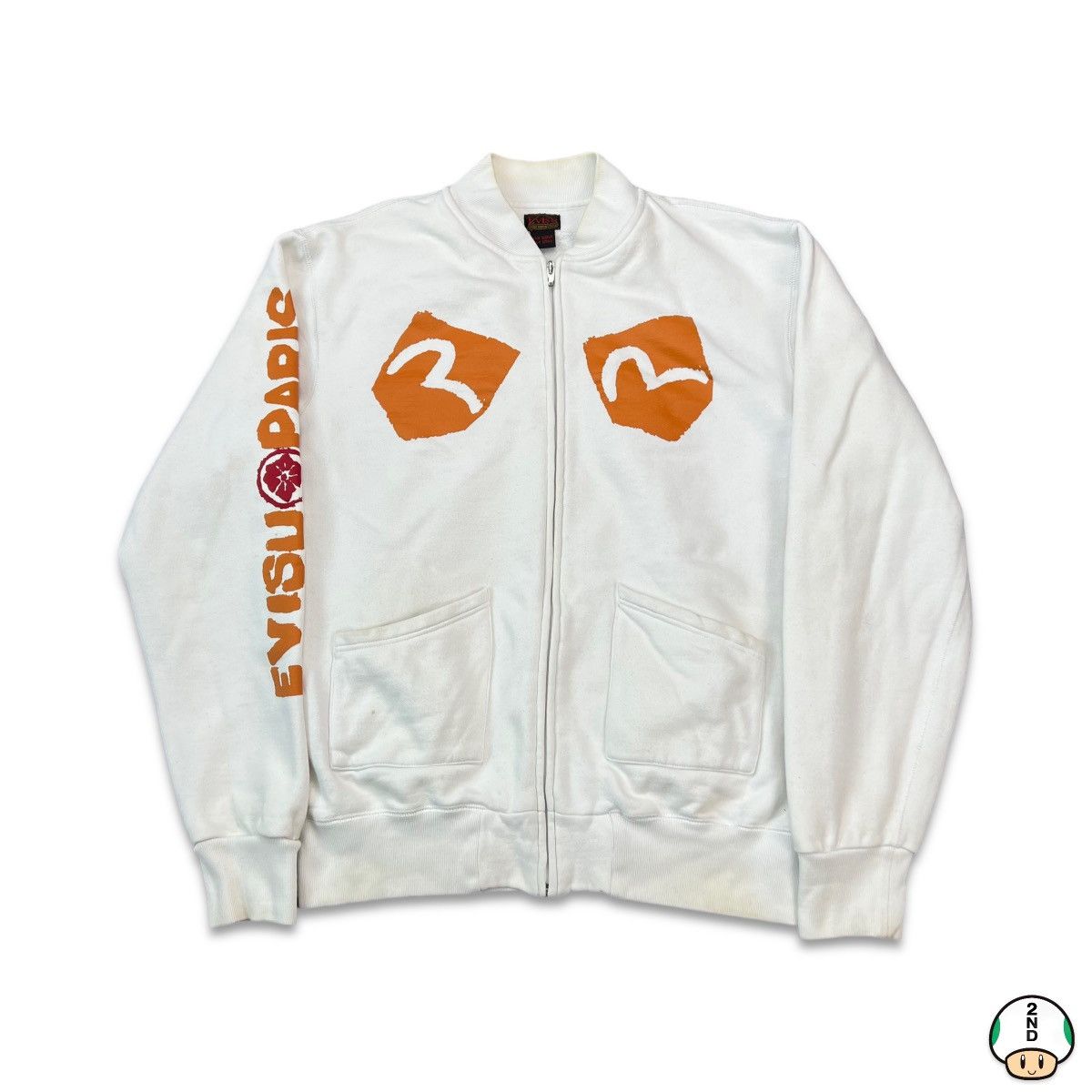 Evisu Vintage Evisu Sweatshirt Private Stock For Maniac Full Zip Size US XL / EU 56 / 4 - 1 Thumbnail