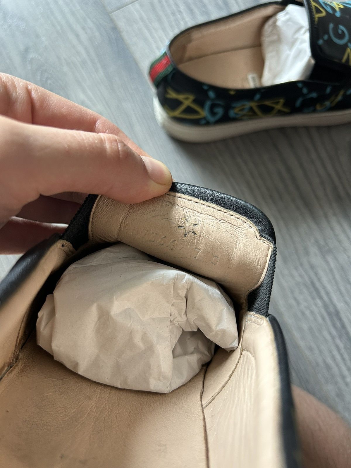 Gucci Gucci Ghost Slip-Ons Size US 7 / EU 40 - 10 Thumbnail