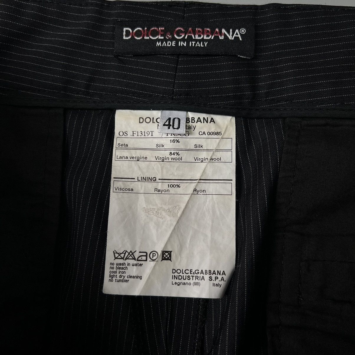 Dolce & Gabbana Dolce & Gabbana Classic pants trousers woman’s Size 27" / US 4 / IT 40 - 10 Thumbnail