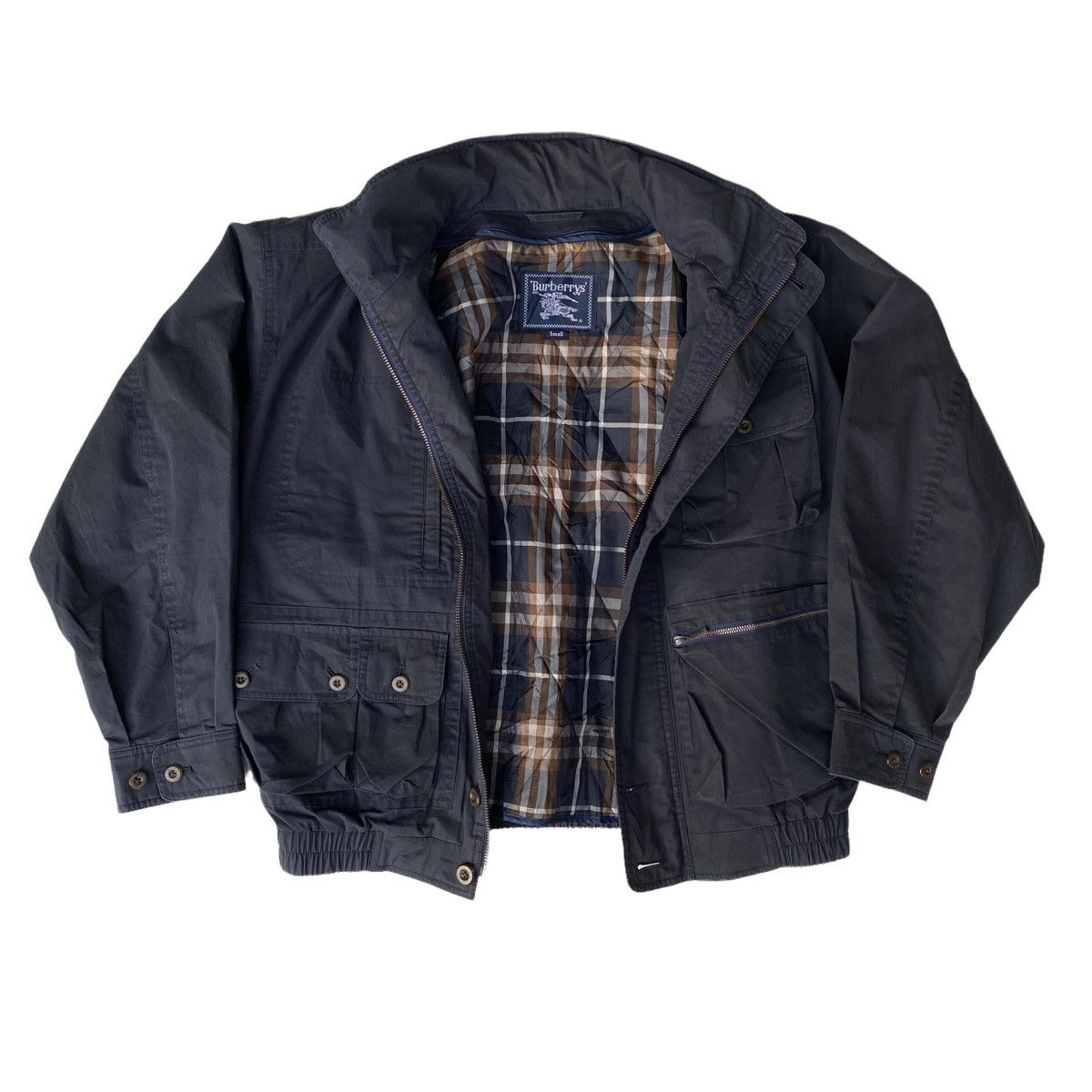 Burberry Burberrys Multi Pocket Jacket Size US S / EU 44-46 / 1 - 7 Thumbnail