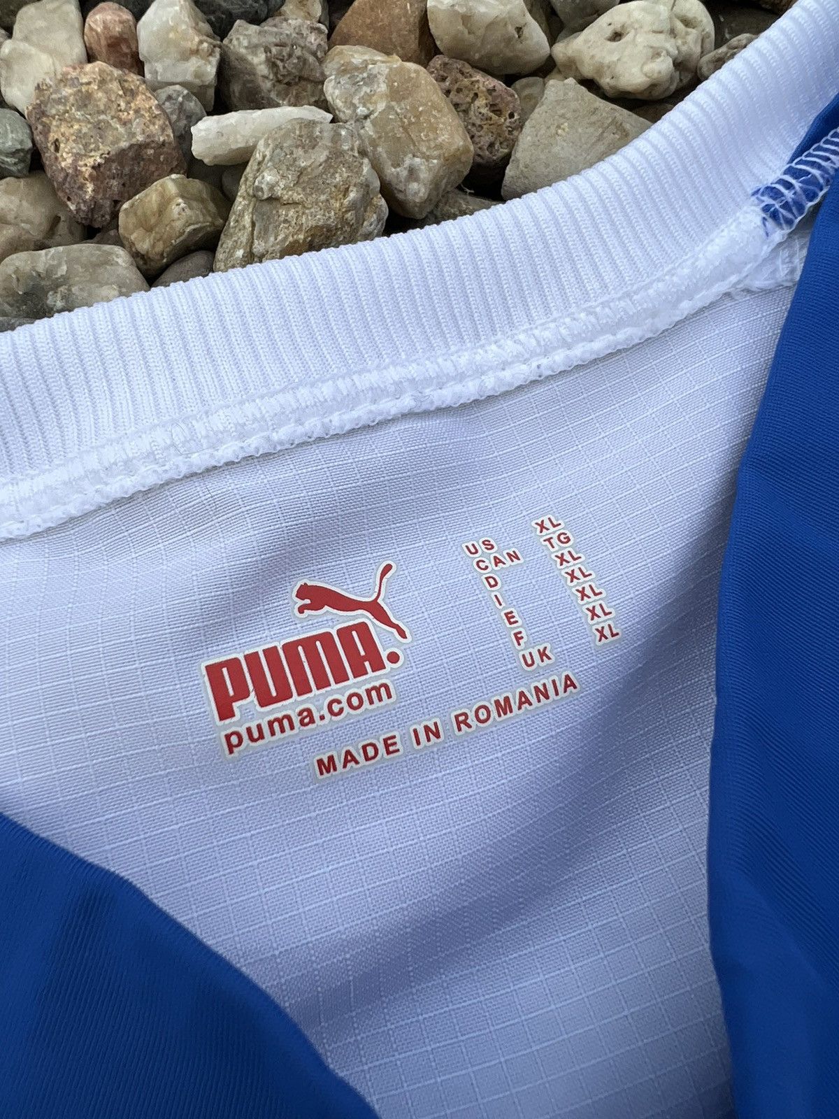Puma Puma Vintage italy soccer Jersey Size US XL / EU 56 / 4 - 4 Thumbnail