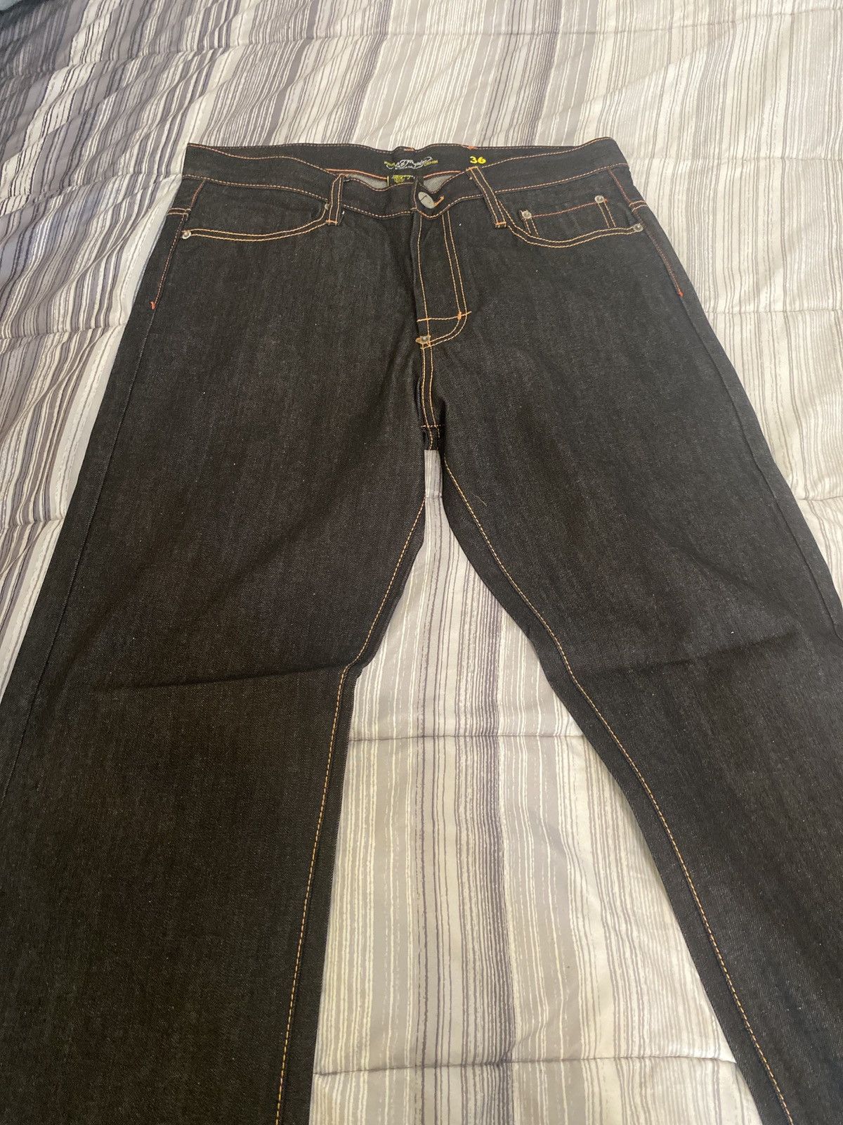 Ed Hardy ed hardy skull eagle jeans Size US 36 / EU 52 - 2 Thumbnail