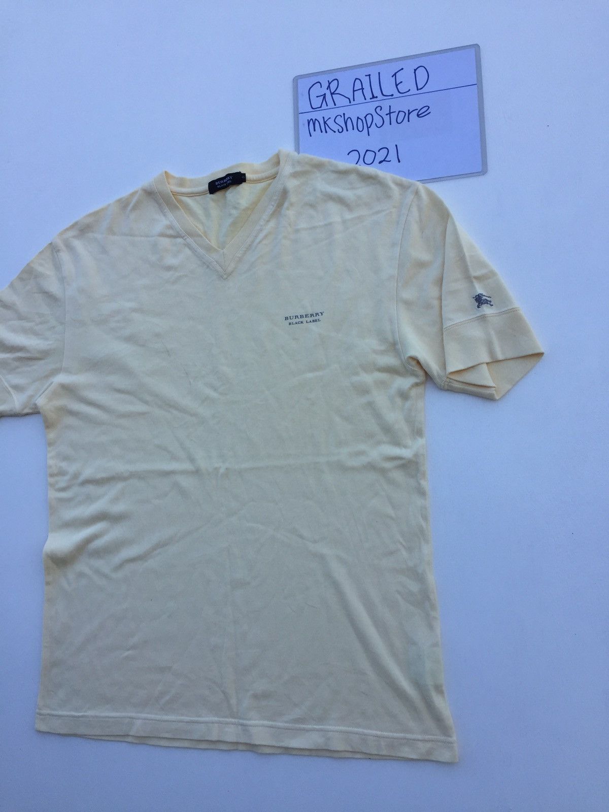 Burberry × Vintage Vintage Burberrys Black Label T Shirt size 3 Size US M / EU 48-50 / 2 - 4 Thumbnail