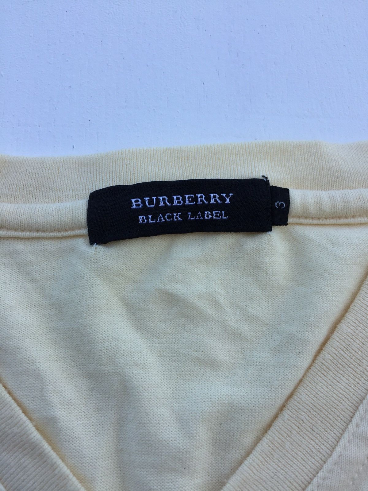 Burberry × Vintage Vintage Burberrys Black Label T Shirt size 3 Size US M / EU 48-50 / 2 - 6 Thumbnail