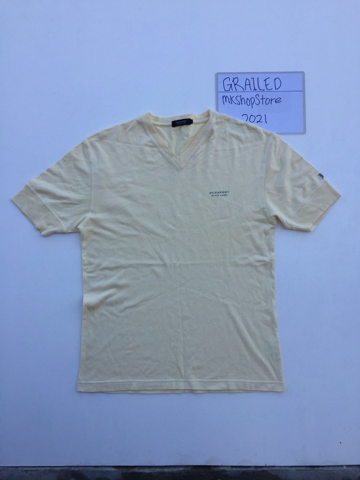 Burberry × Vintage Vintage Burberrys Black Label T Shirt size 3 Size US M / EU 48-50 / 2 - 1 Thumbnail