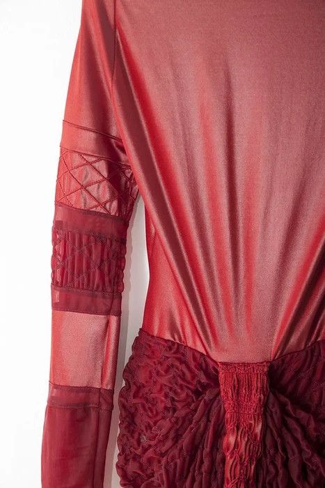 Helmut Lang AW92 red dress Size XS / US 0-2 / IT 36-38 - 4 Thumbnail
