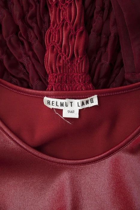 Helmut Lang AW92 red dress Size XS / US 0-2 / IT 36-38 - 7 Thumbnail